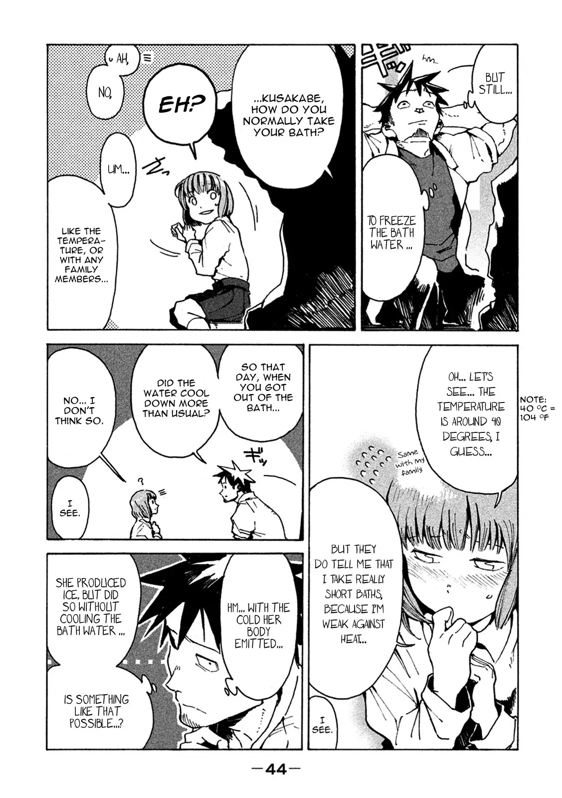 Ajin-chan wa Kataritai Chapter 12 page 8 - Chapter 12: Yuki Onna-chan is Cold (Part 1)