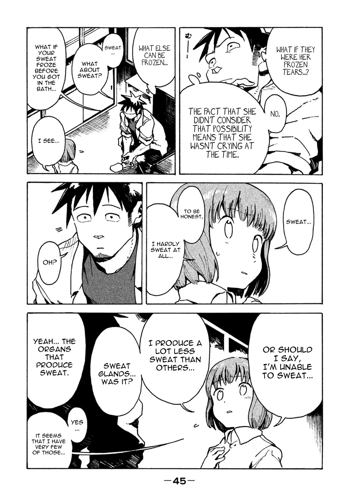 Ajin-chan wa Kataritai Chapter 12 page 9 - Chapter 12: Yuki Onna-chan is Cold (Part 1)
