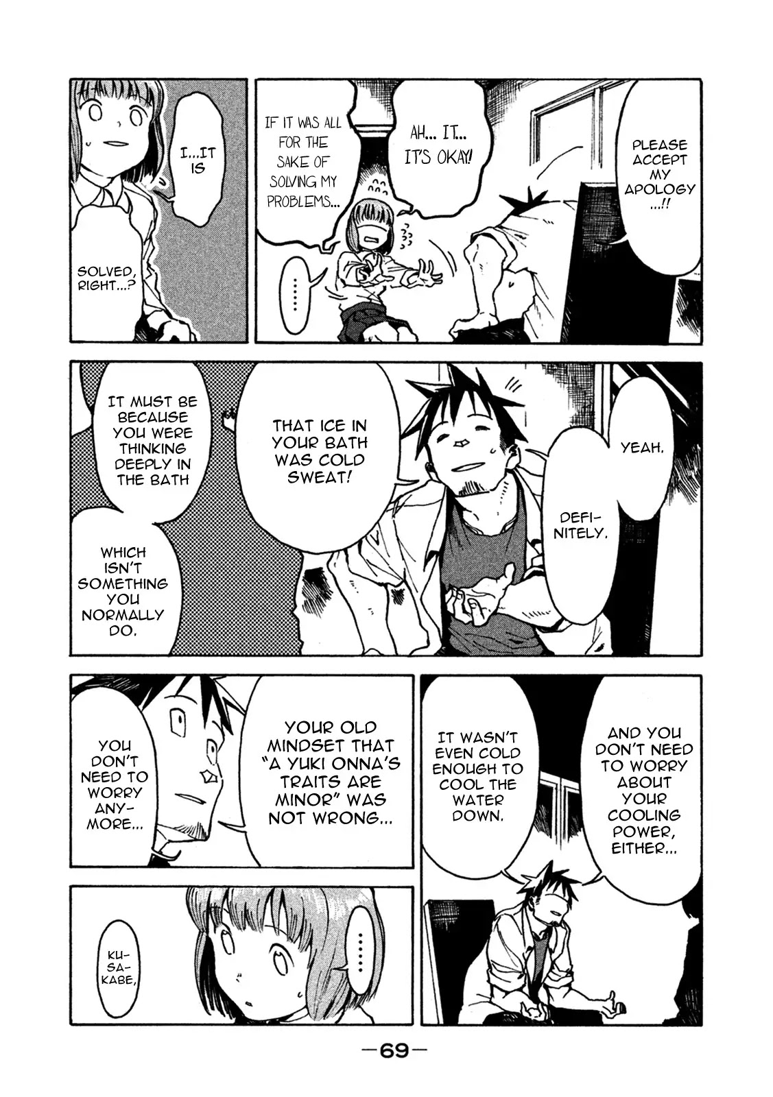 Ajin-chan wa Kataritai Chapter 13 page 13 - Chapter 13: Yuki Onna-chan is Cold (Part 2)