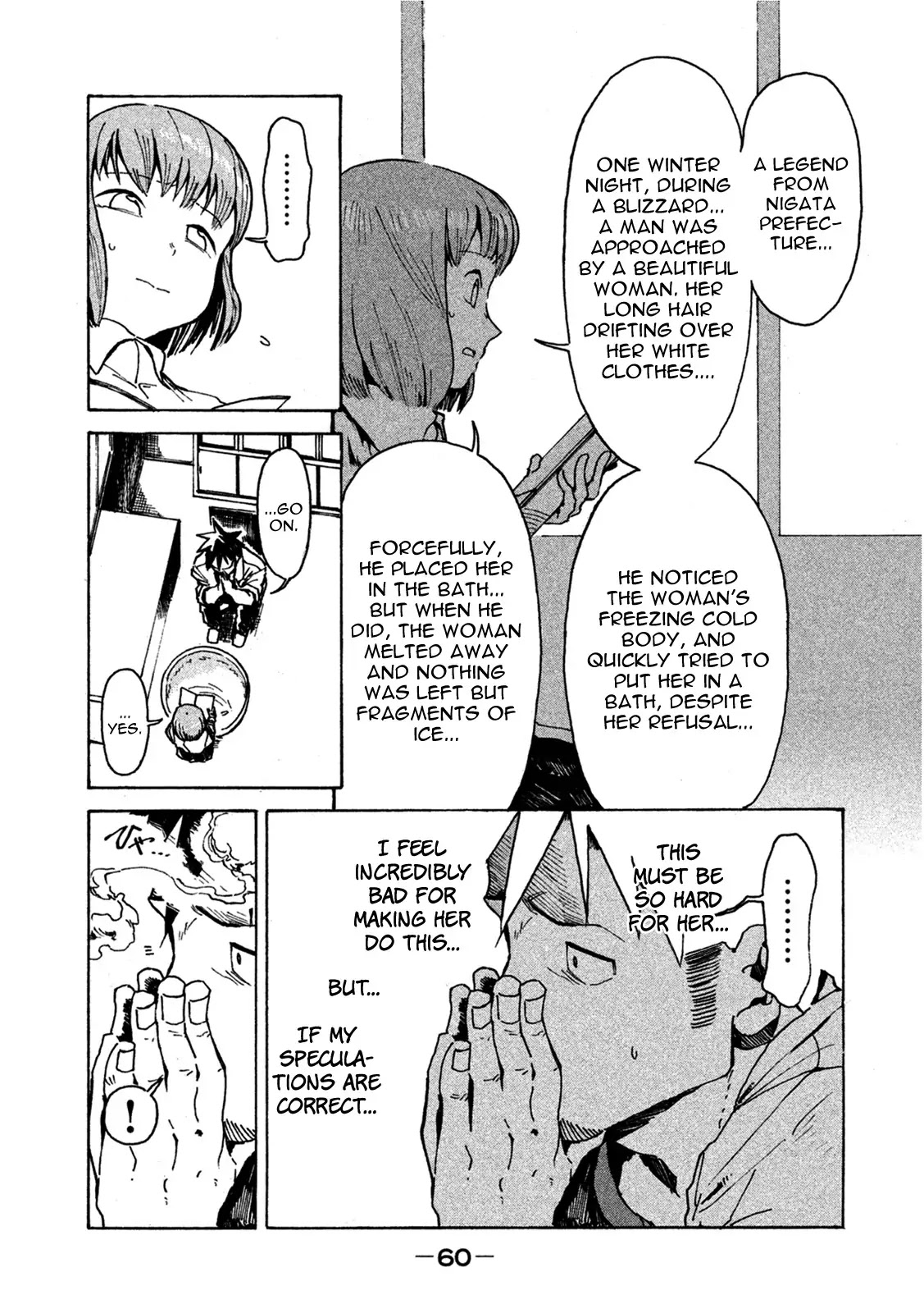 Ajin-chan wa Kataritai Chapter 13 page 4 - Chapter 13: Yuki Onna-chan is Cold (Part 2)