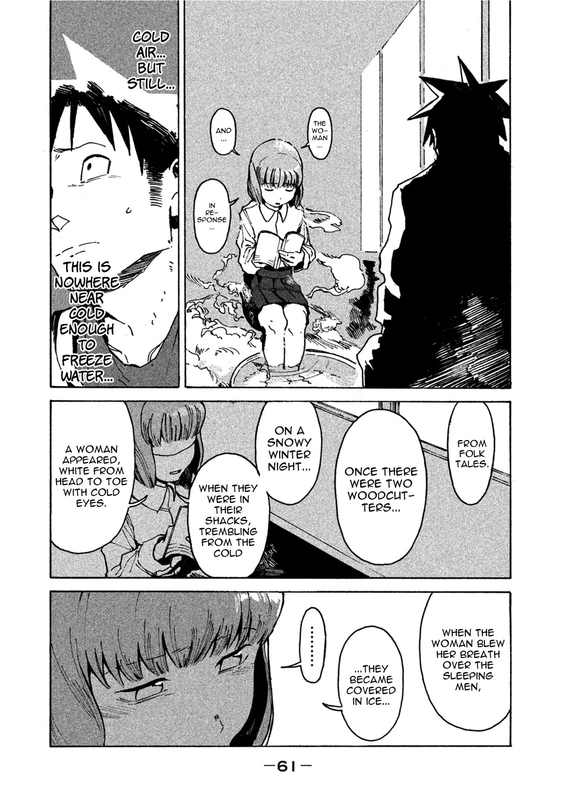 Ajin-chan wa Kataritai Chapter 13 page 5 - Chapter 13: Yuki Onna-chan is Cold (Part 2)