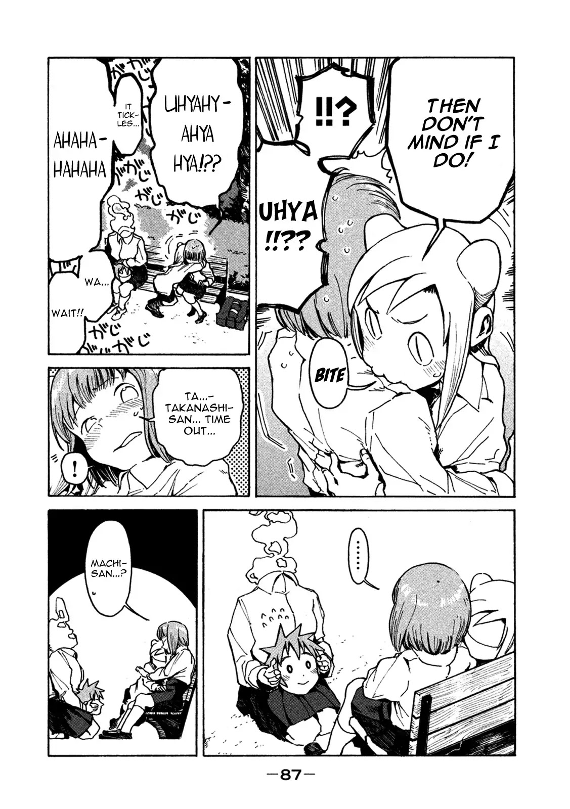 Ajin-chan wa Kataritai Chapter 14 page 11 - Chapter 14: The Demi-chans are Friends