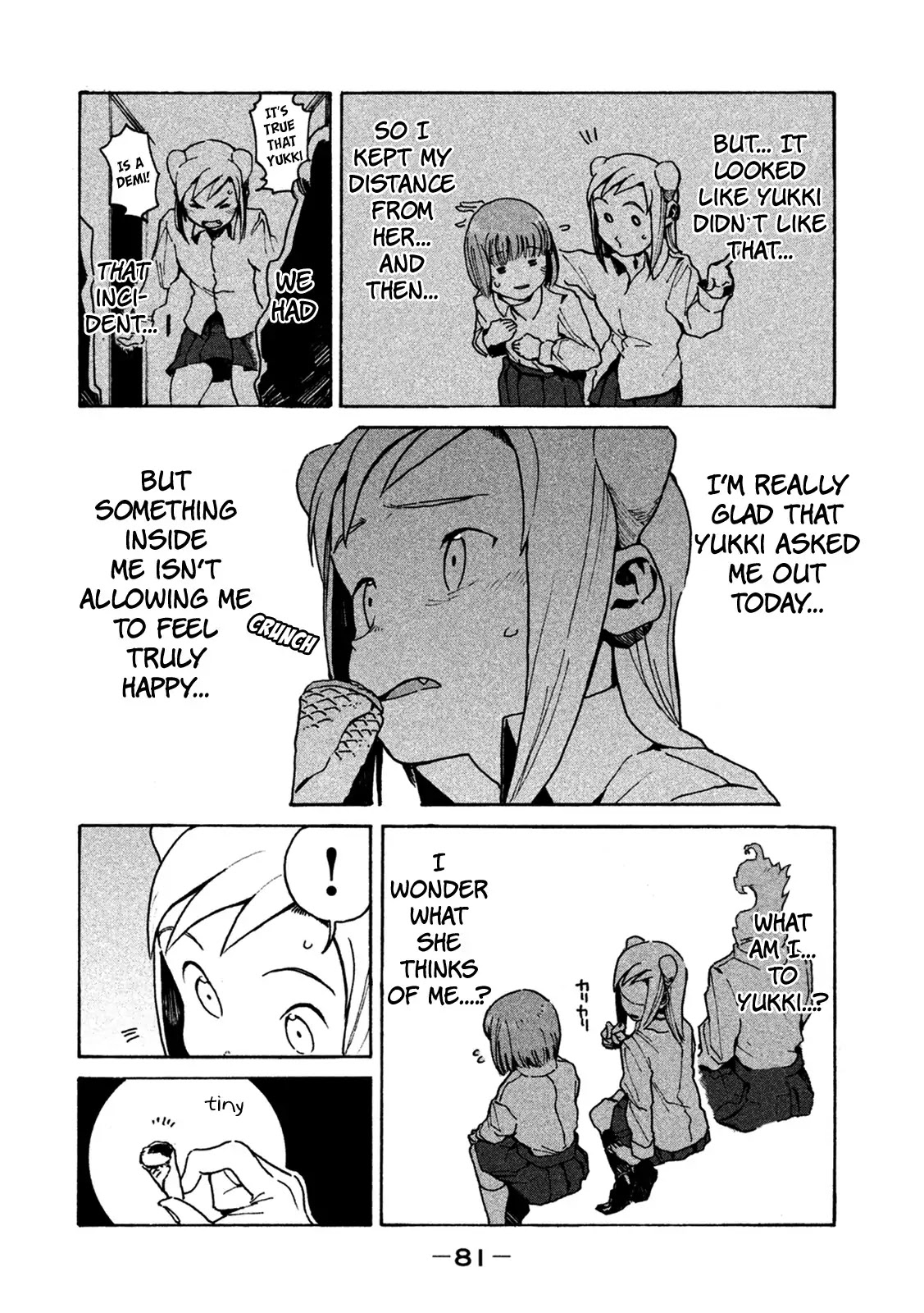 Ajin-chan wa Kataritai Chapter 14 page 5 - Chapter 14: The Demi-chans are Friends