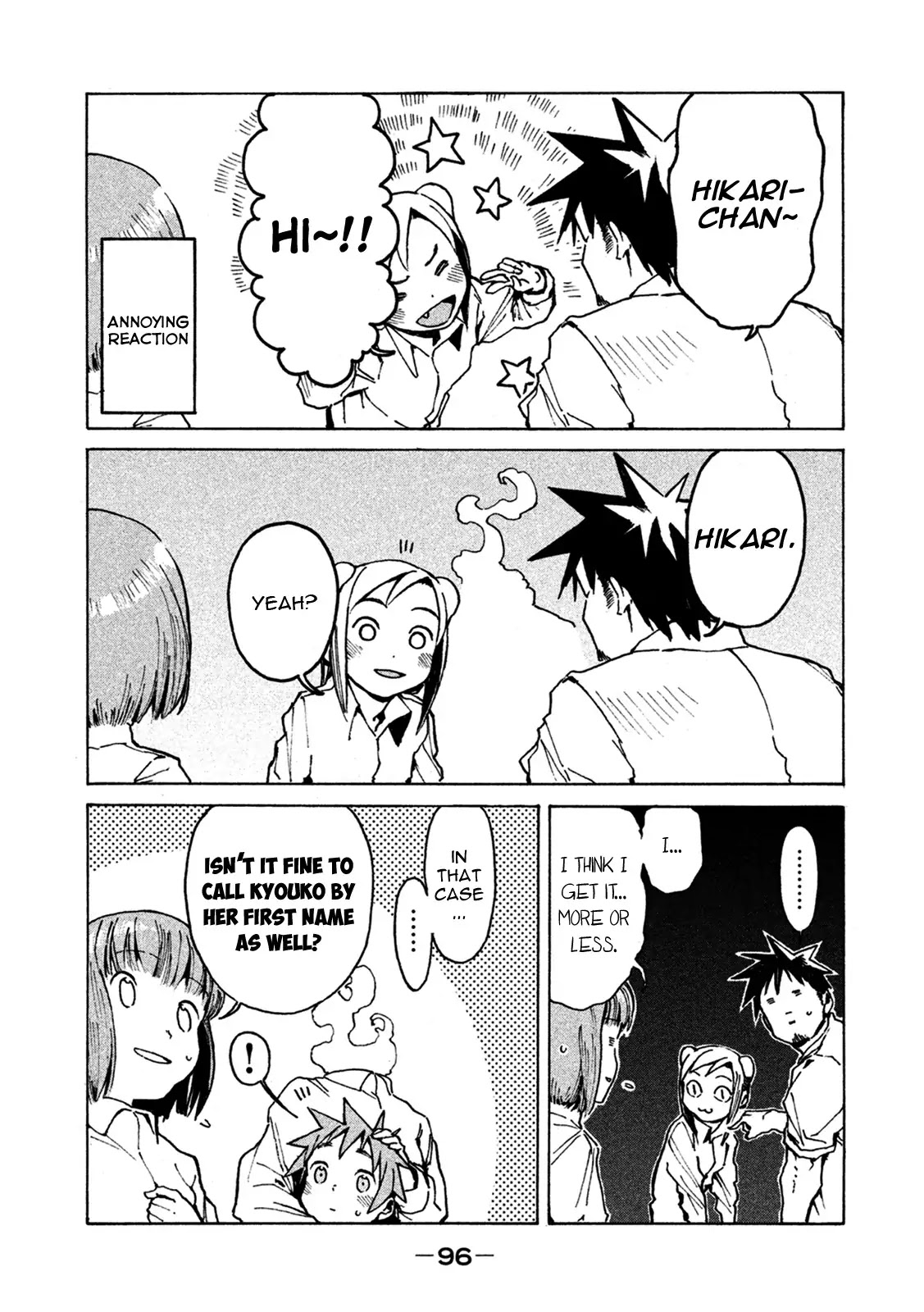 Ajin-chan wa Kataritai Chapter 15 page 4 - Chapter 15: Demi-chan wants to be called