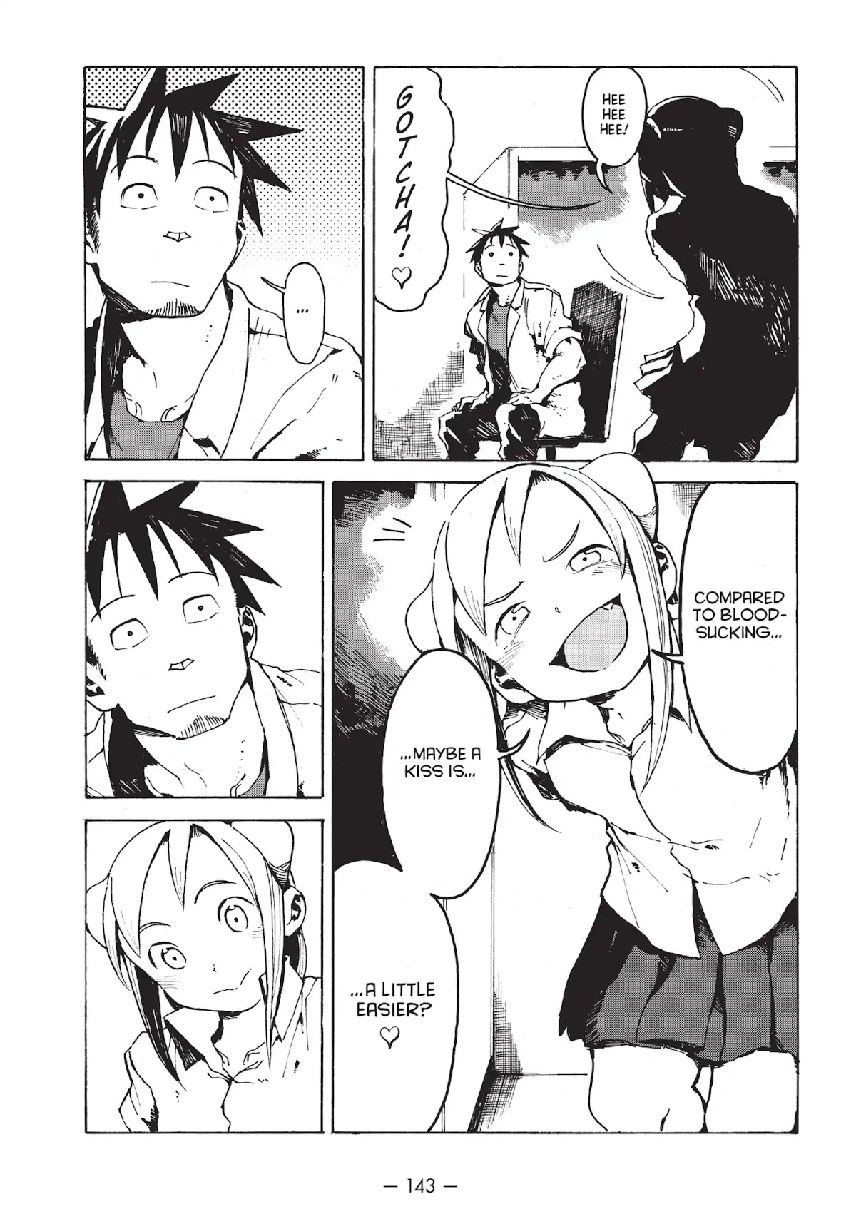 Ajin-chan wa Kataritai Chapter 16.5 page 11 - Vol.2 Bonus Chapter ... Hikari Takanashi, Vampire