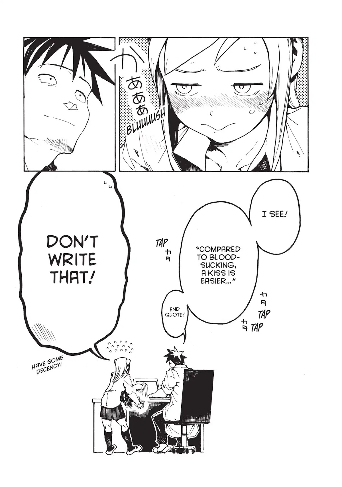 Ajin-chan wa Kataritai Chapter 16.5 page 12 - Vol.2 Bonus Chapter ... Hikari Takanashi, Vampire