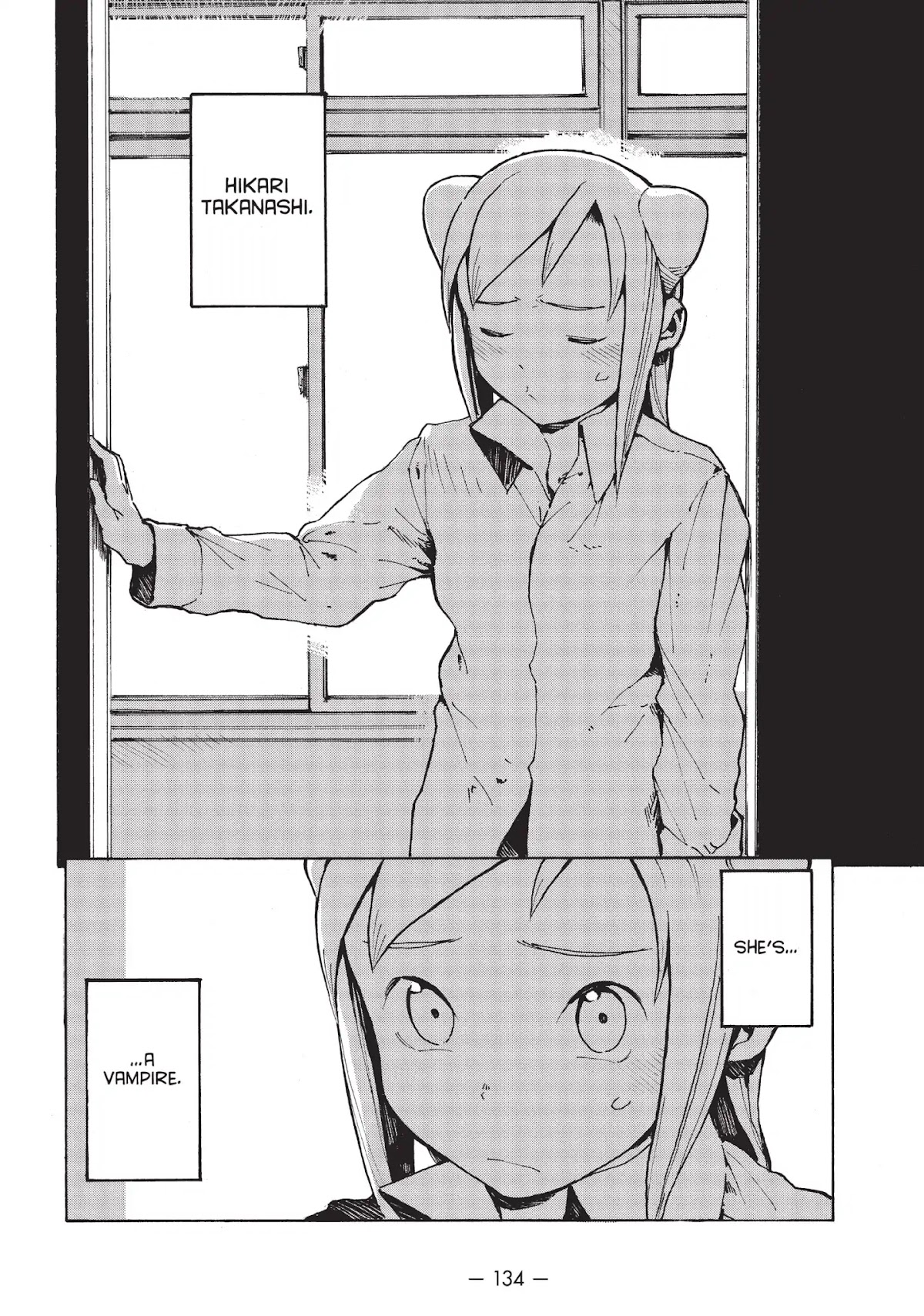 Ajin-chan wa Kataritai Chapter 16.5 page 2 - Vol.2 Bonus Chapter ... Hikari Takanashi, Vampire