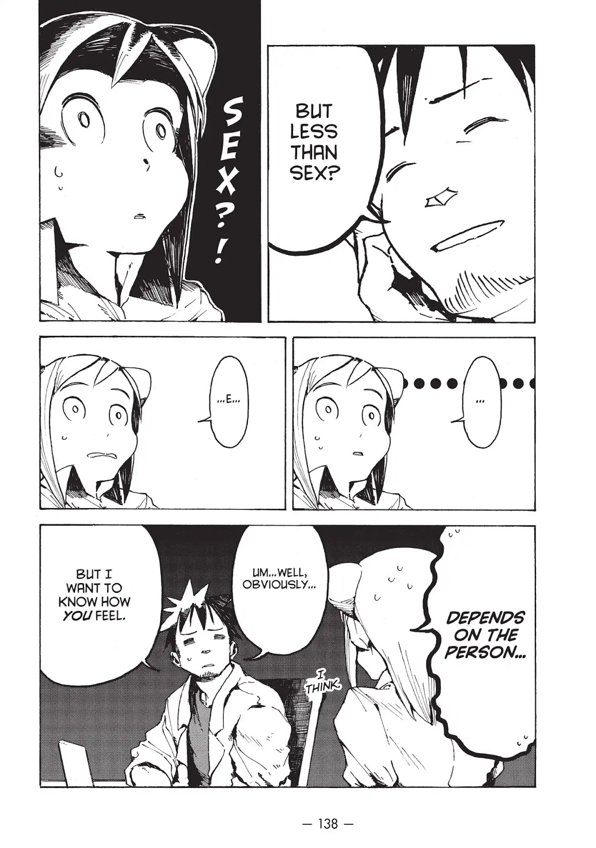 Ajin-chan wa Kataritai Chapter 16.5 page 6 - Vol.2 Bonus Chapter ... Hikari Takanashi, Vampire