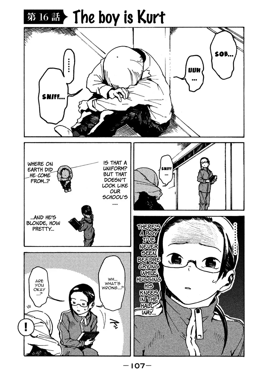 Ajin-chan wa Kataritai Chapter 16 page 1 - Chapter 16: The Boy is Kurt