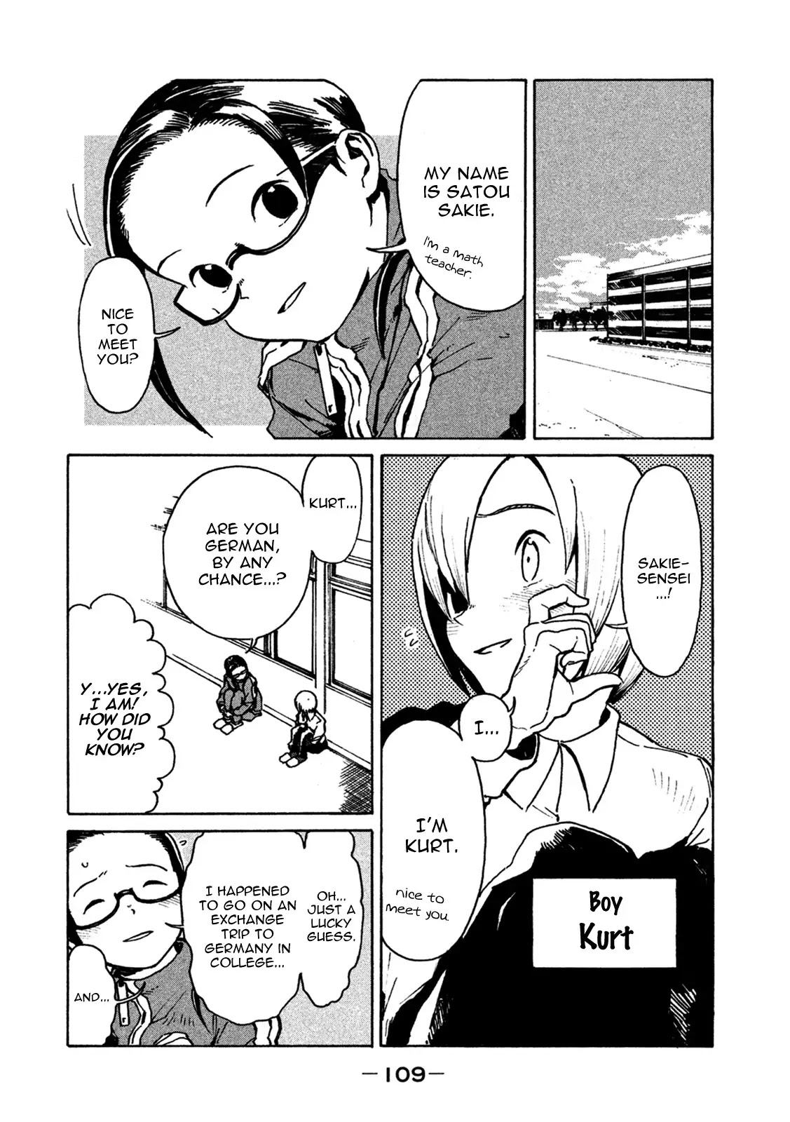 Ajin-chan wa Kataritai Chapter 16 page 3 - Chapter 16: The Boy is Kurt