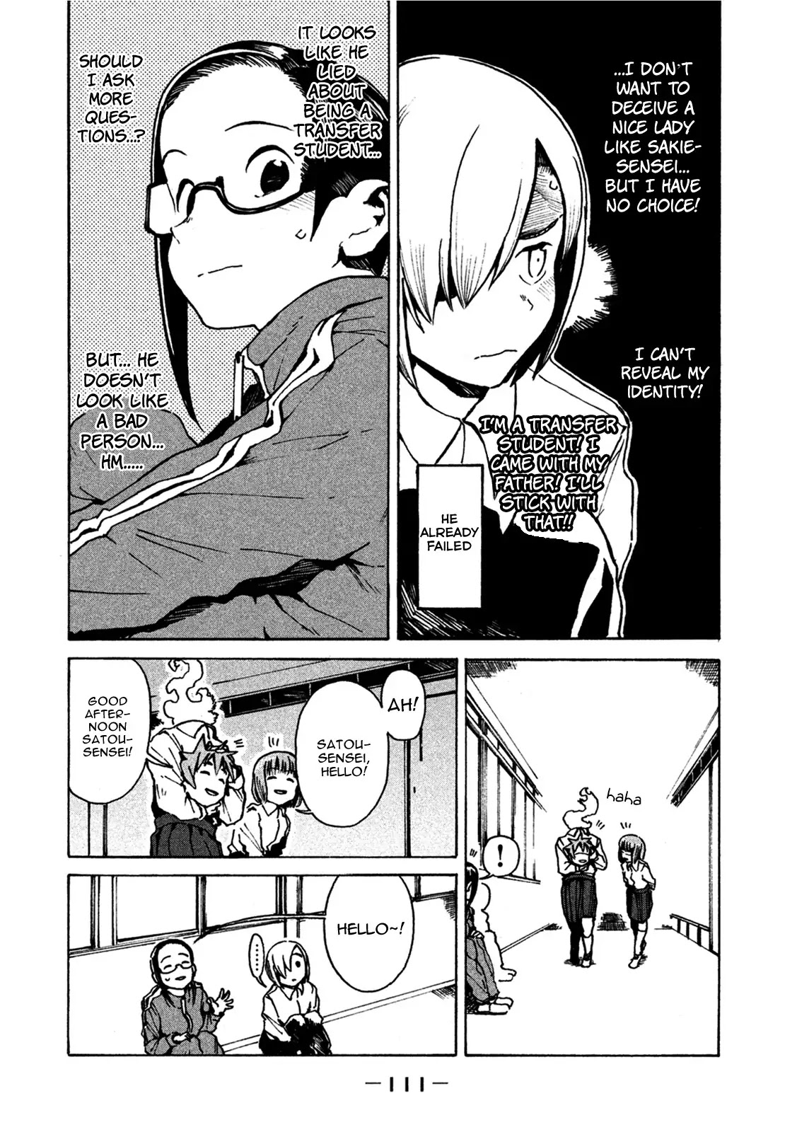 Ajin-chan wa Kataritai Chapter 16 page 5 - Chapter 16: The Boy is Kurt