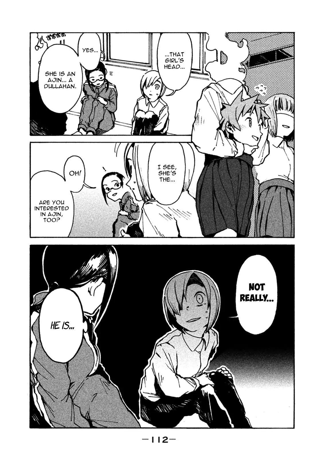 Ajin-chan wa Kataritai Chapter 16 page 6 - Chapter 16: The Boy is Kurt