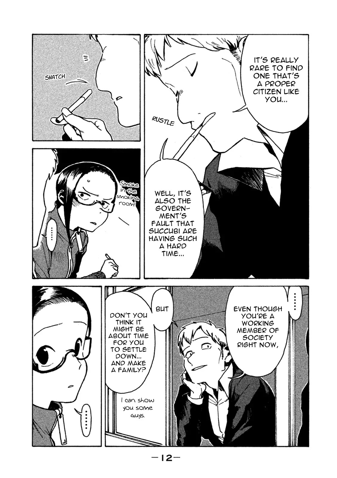 Ajin-chan wa Kataritai Chapter 17 page 10 - Chapter 17: Succubus-san is Confused