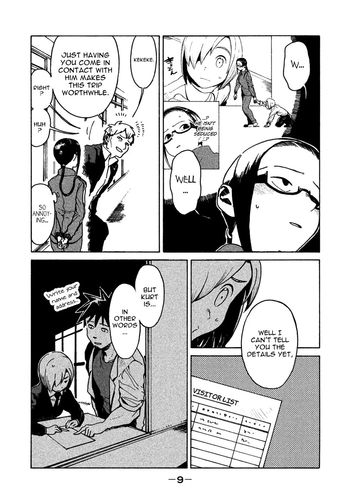 Ajin-chan wa Kataritai Chapter 17 page 7 - Chapter 17: Succubus-san is Confused