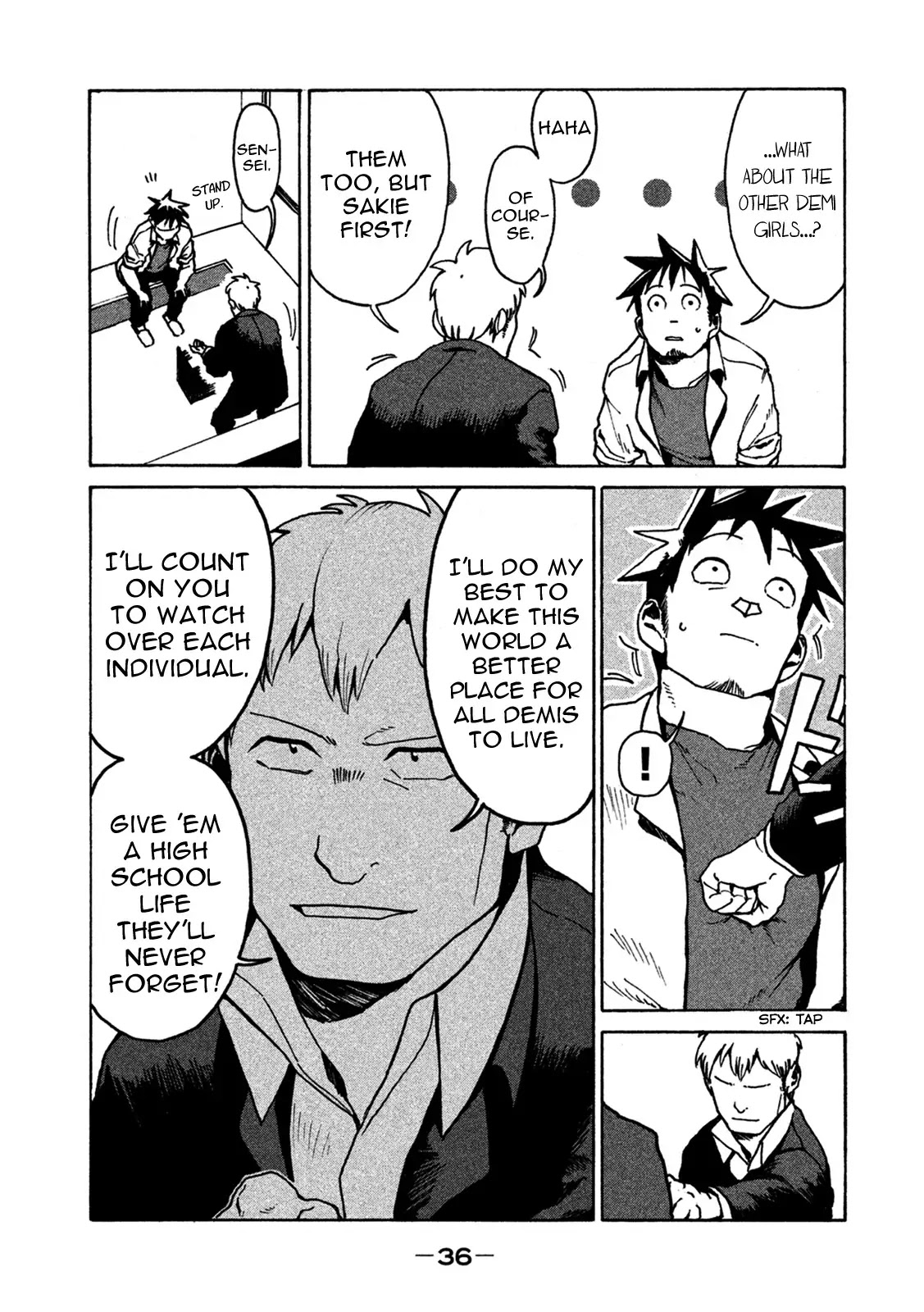 Ajin-chan wa Kataritai Chapter 18 page 14 - Chapter 18: Adults are Awkward
