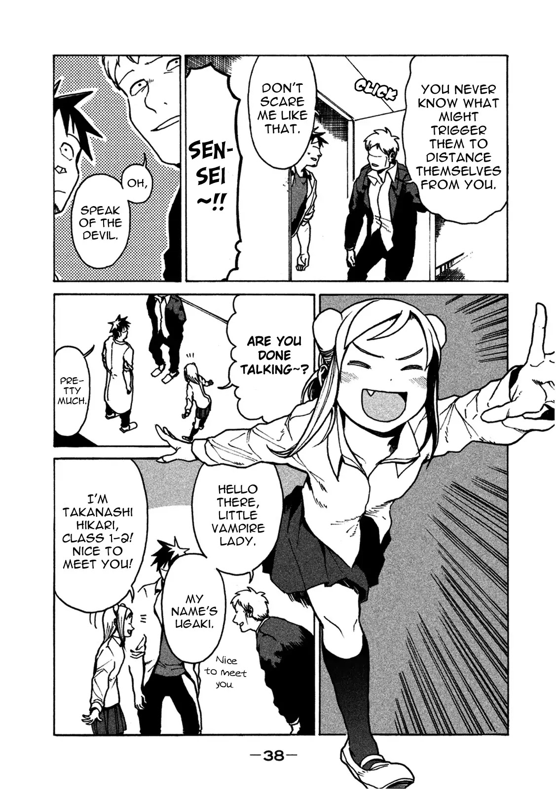 Ajin-chan wa Kataritai Chapter 18 page 16 - Chapter 18: Adults are Awkward