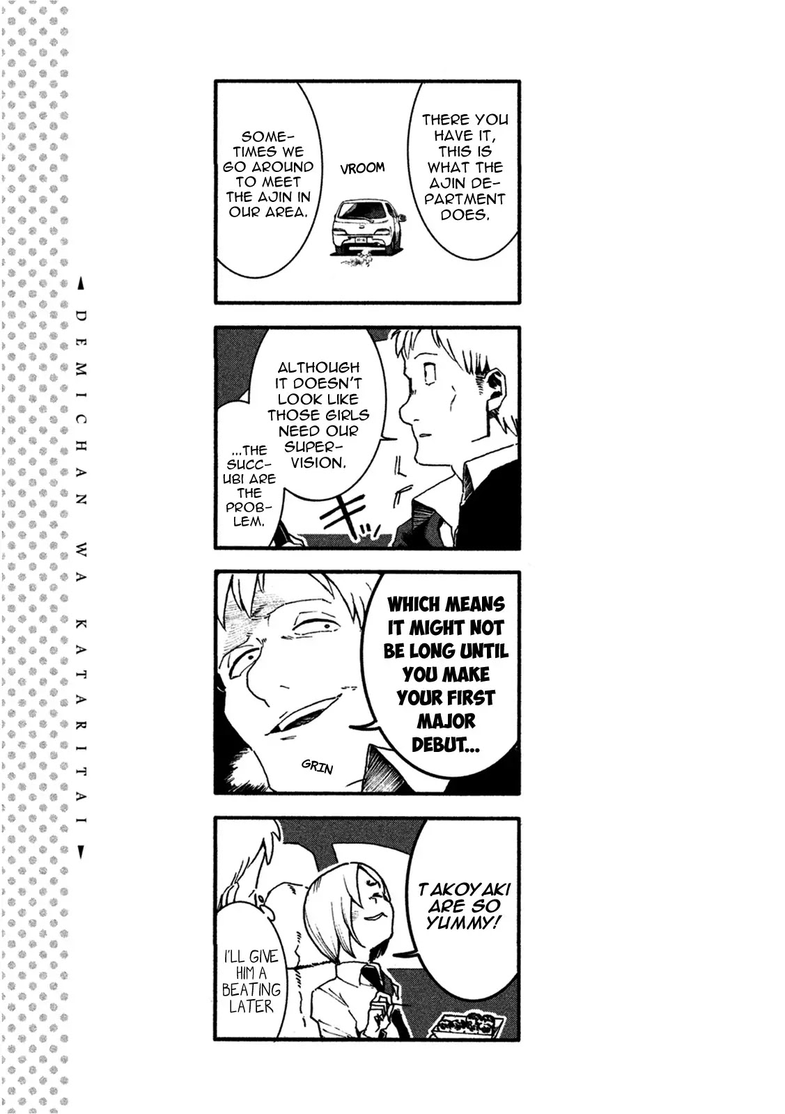Ajin-chan wa Kataritai Chapter 18 page 19 - Chapter 18: Adults are Awkward