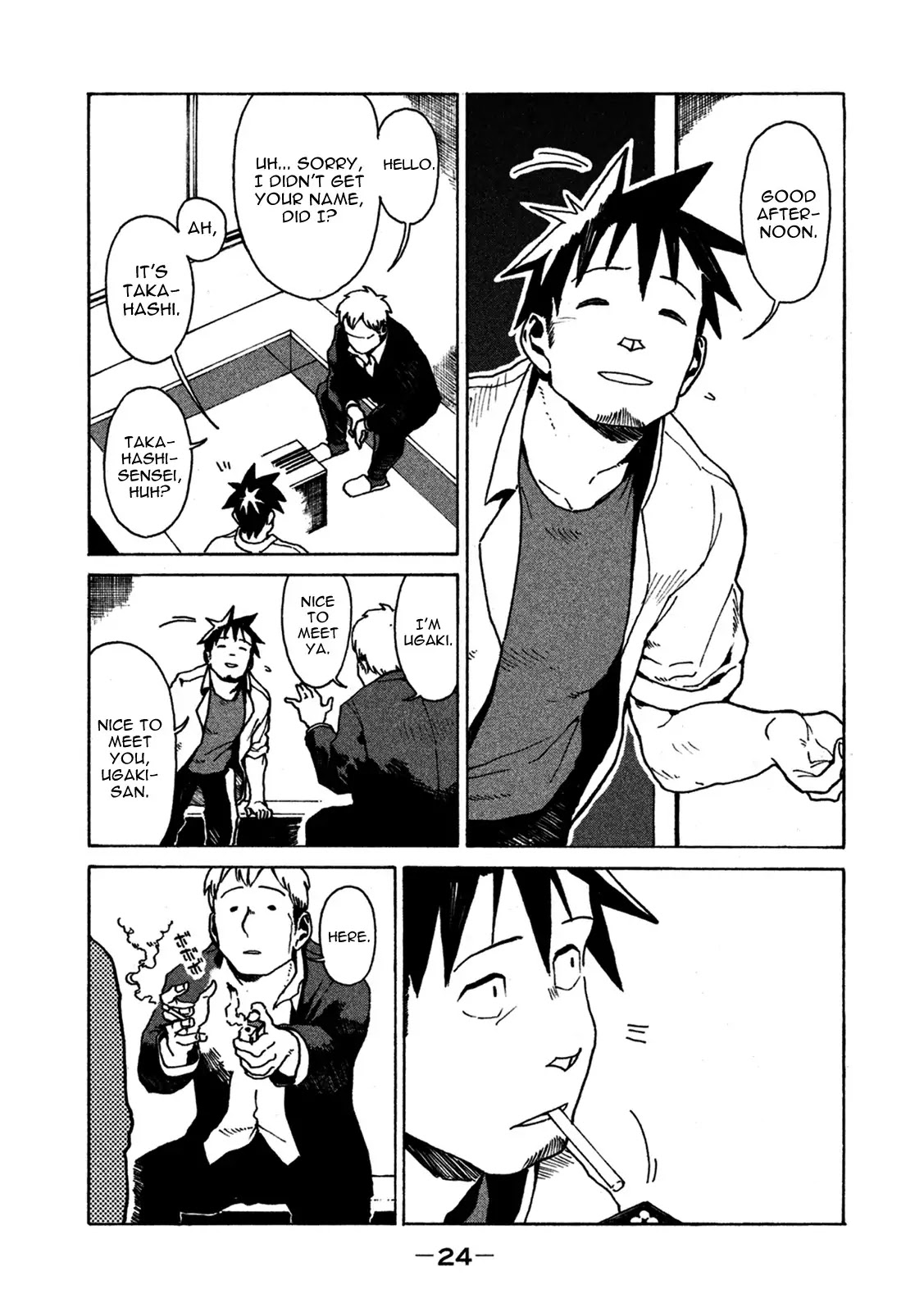 Ajin-chan wa Kataritai Chapter 18 page 2 - Chapter 18: Adults are Awkward
