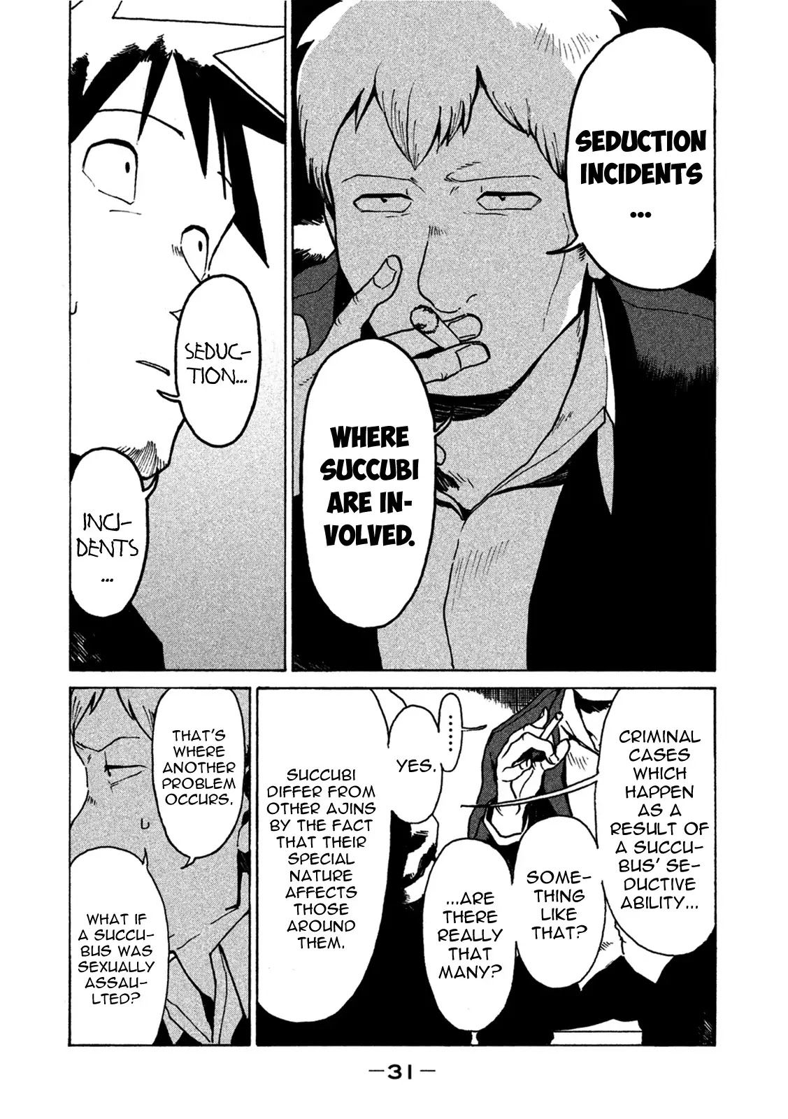 Ajin-chan wa Kataritai Chapter 18 page 9 - Chapter 18: Adults are Awkward