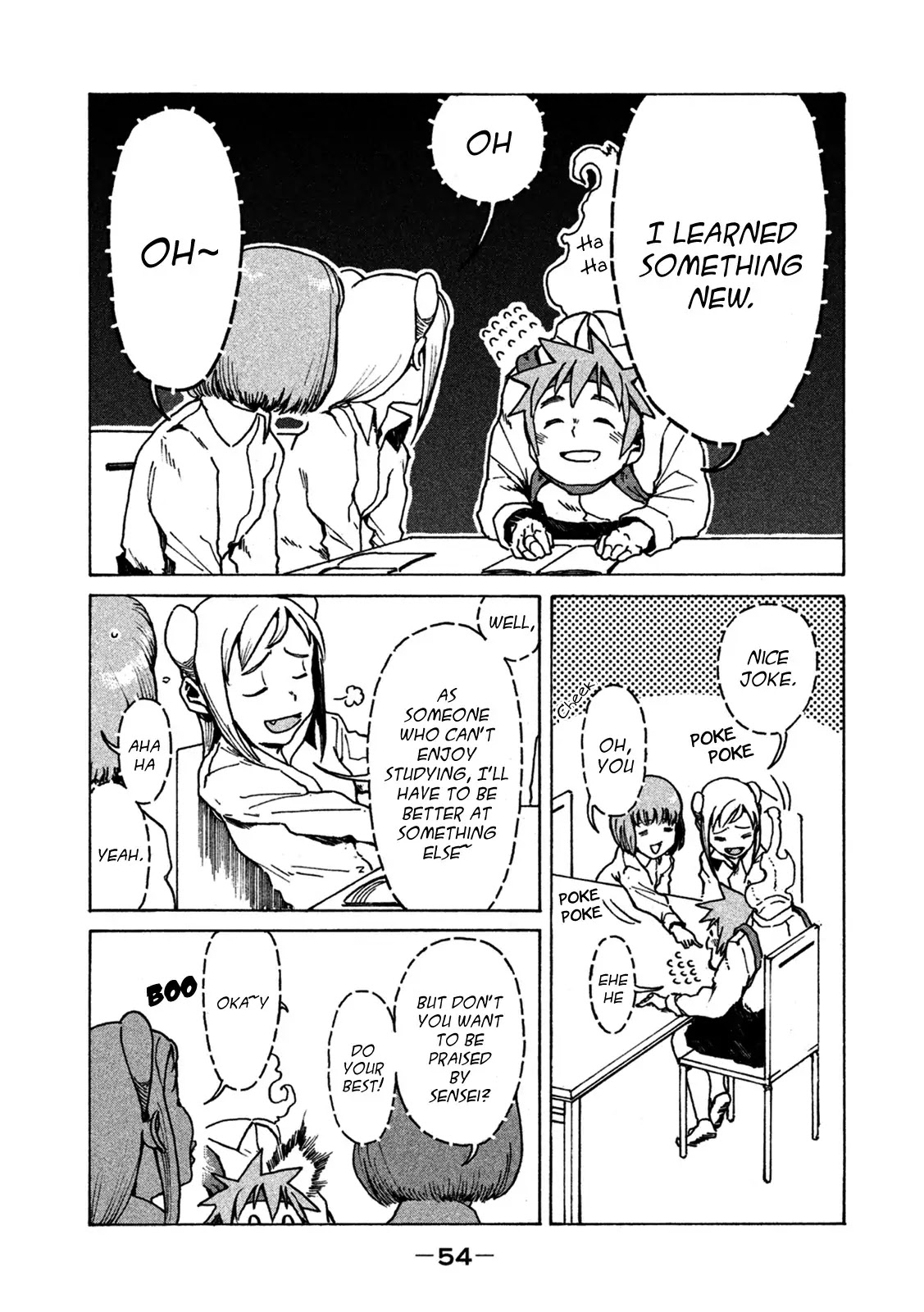 Ajin-chan wa Kataritai Chapter 19 page 12 - Chapter 19: Demi-chan Wants to Study