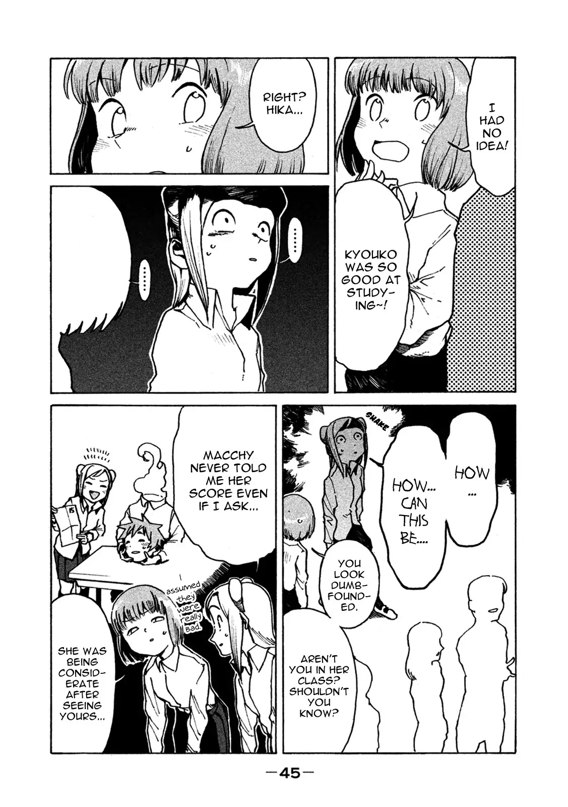 Ajin-chan wa Kataritai Chapter 19 page 3 - Chapter 19: Demi-chan Wants to Study