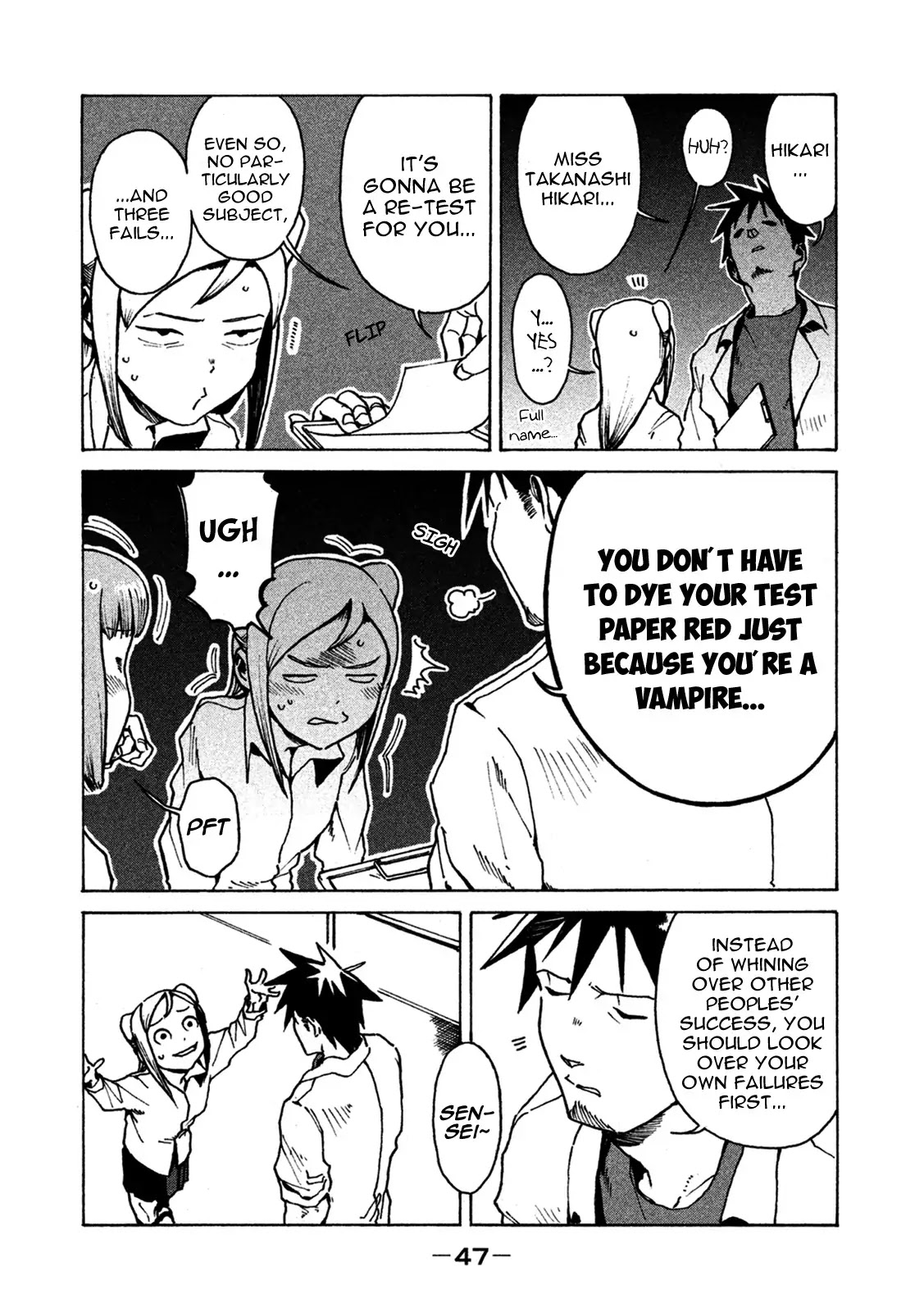 Ajin-chan wa Kataritai Chapter 19 page 5 - Chapter 19: Demi-chan Wants to Study