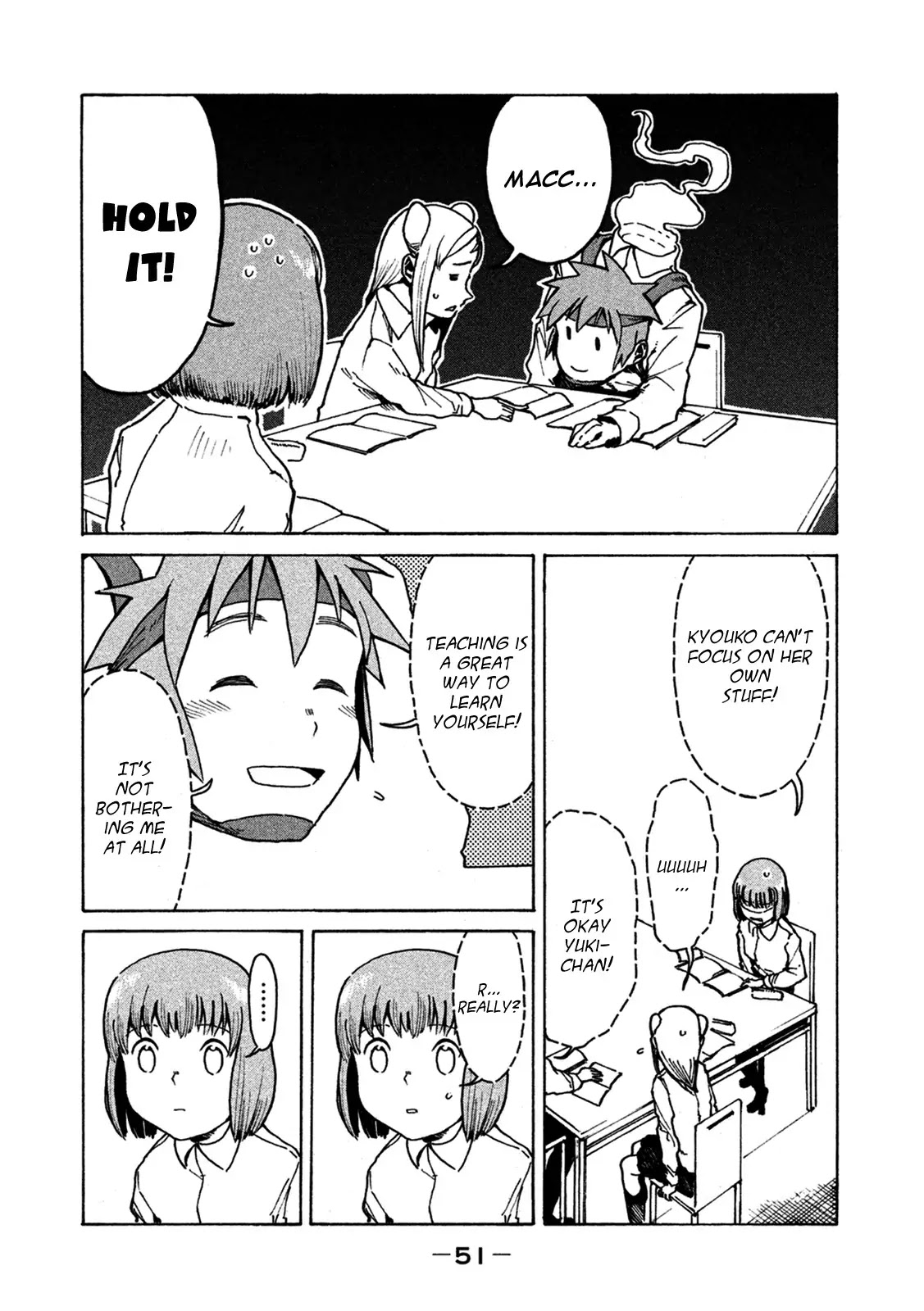 Ajin-chan wa Kataritai Chapter 19 page 9 - Chapter 19: Demi-chan Wants to Study