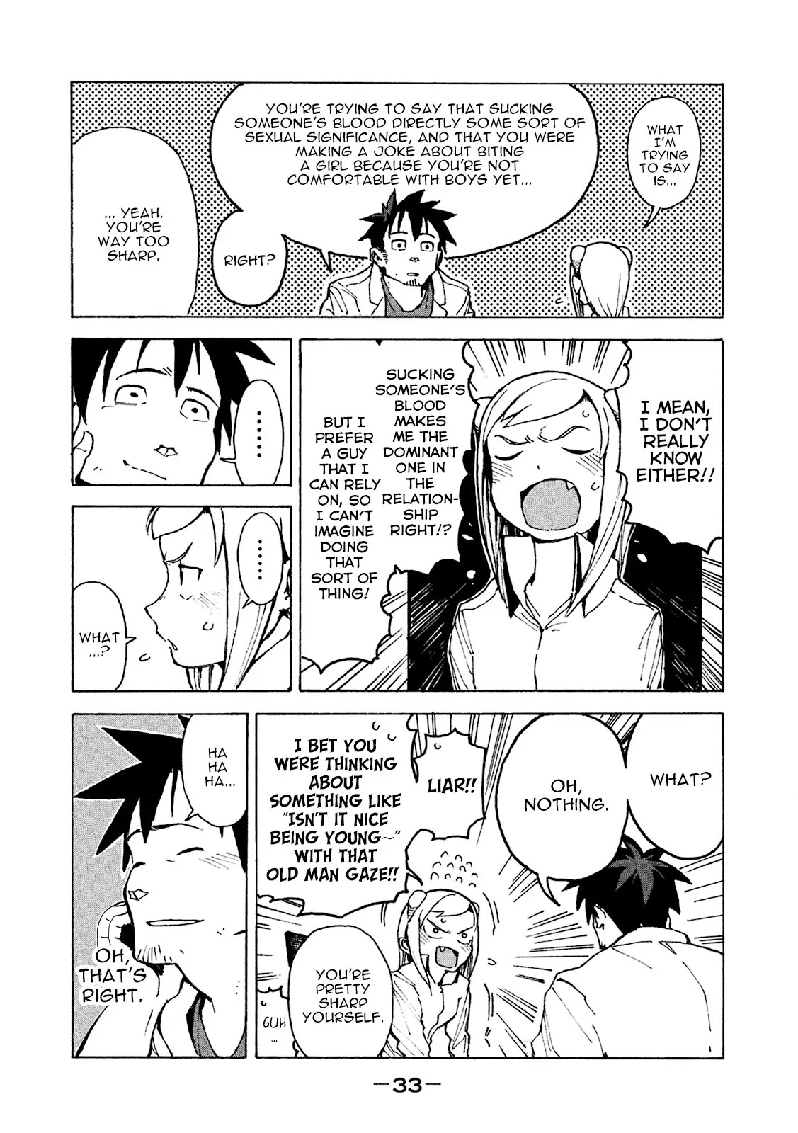 Ajin-chan wa Kataritai Chapter 2 page 10 - Chapter 2: Vampire-chan is in Adolescence