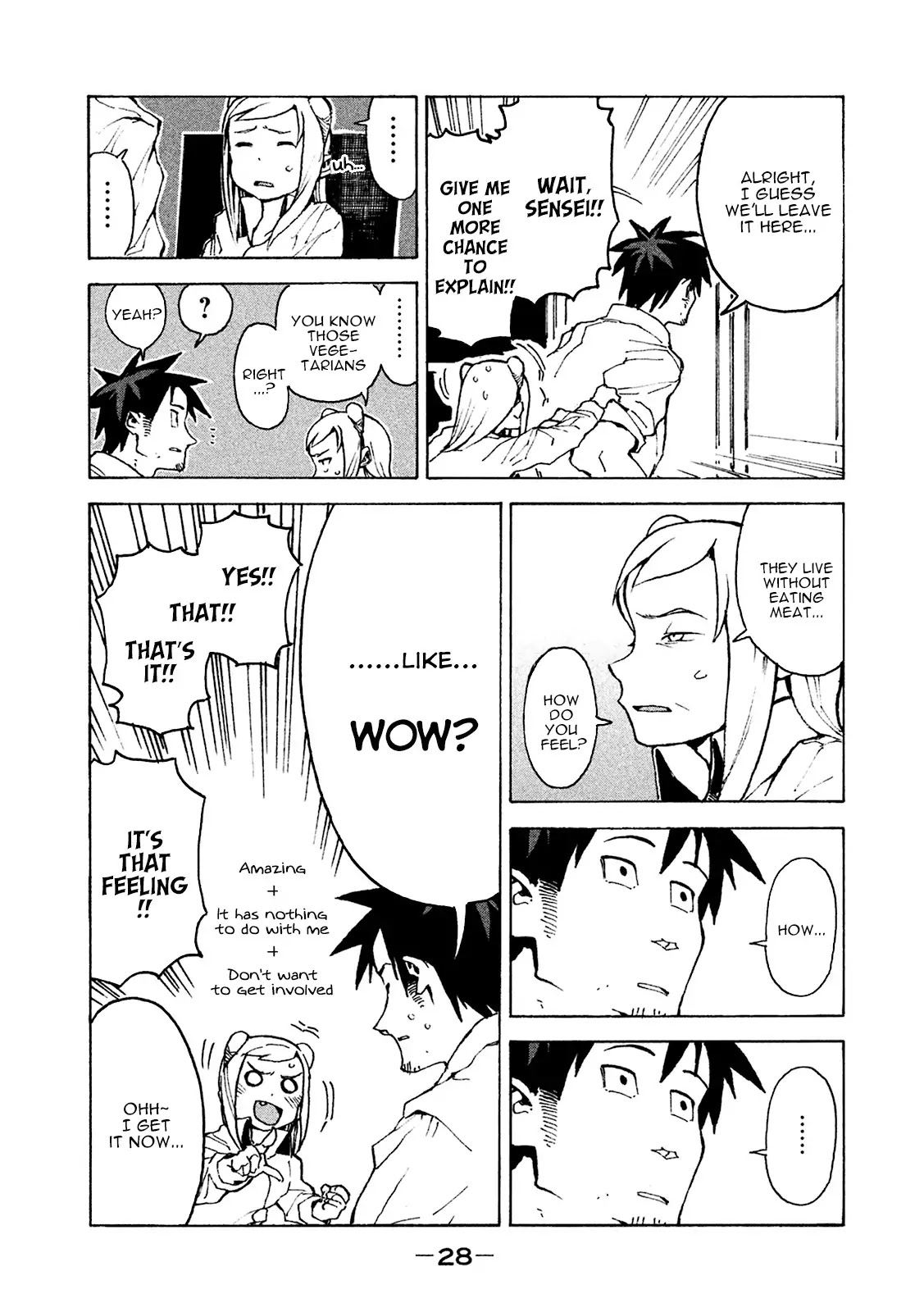 Ajin-chan wa Kataritai Chapter 2 page 5 - Chapter 2: Vampire-chan is in Adolescence