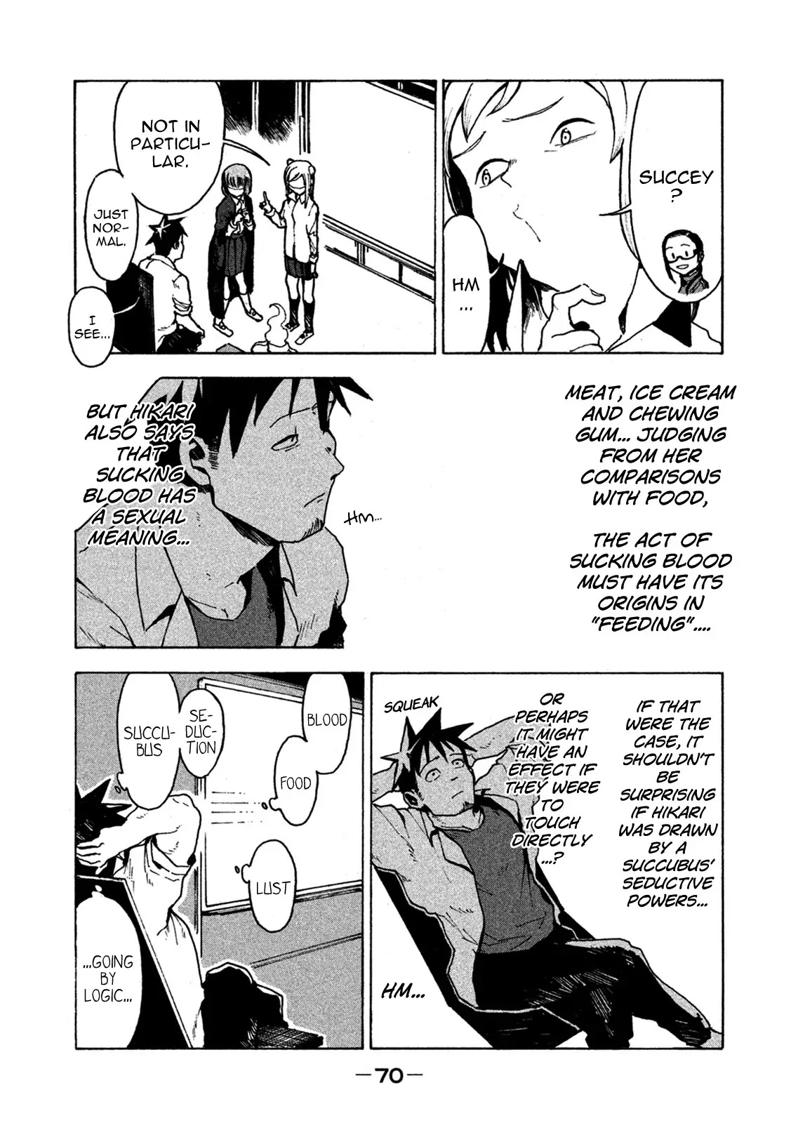Ajin-chan wa Kataritai Chapter 20 page 12 - Chapter 20: Demi-chan Wants to Bite