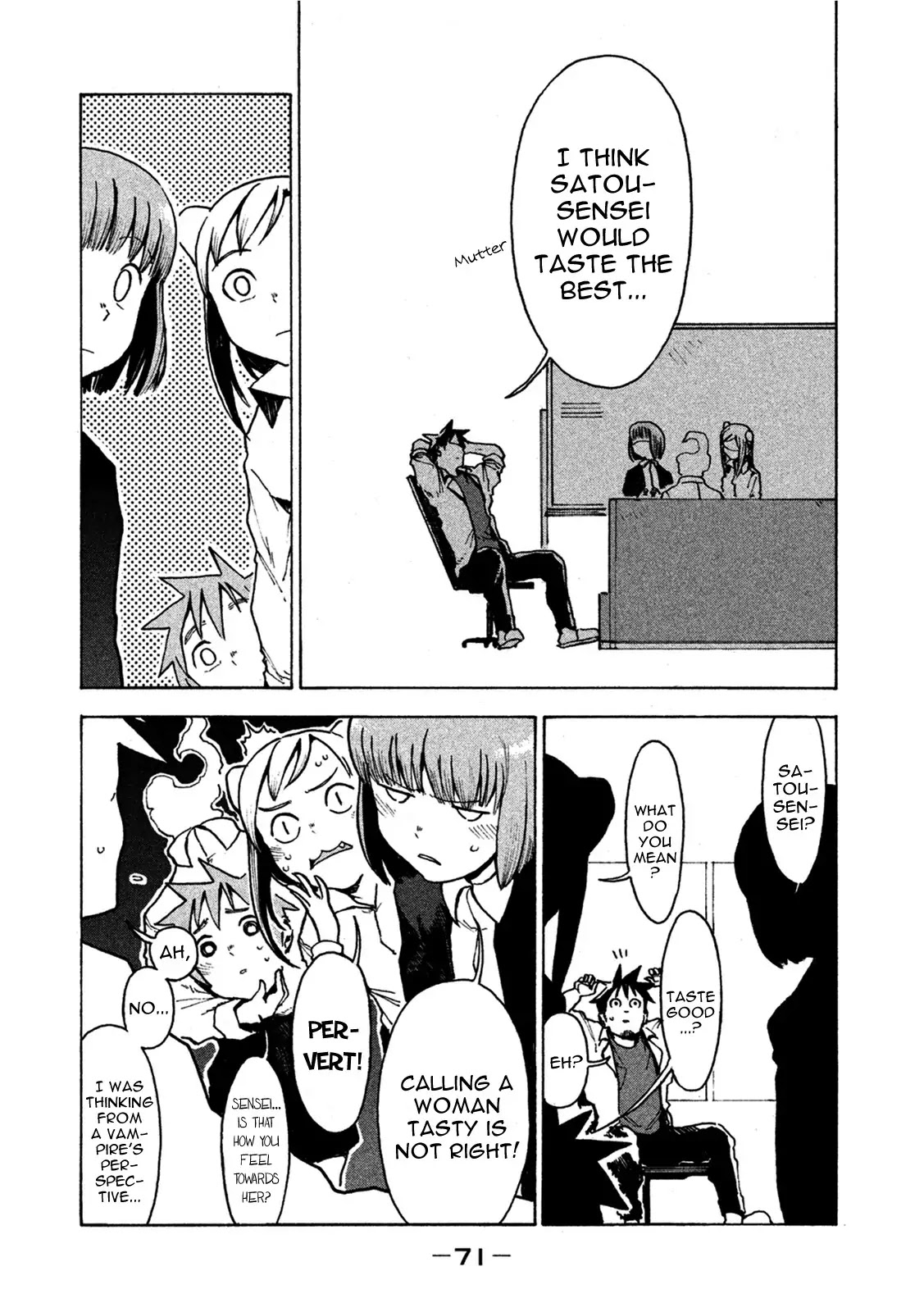Ajin-chan wa Kataritai Chapter 20 page 13 - Chapter 20: Demi-chan Wants to Bite