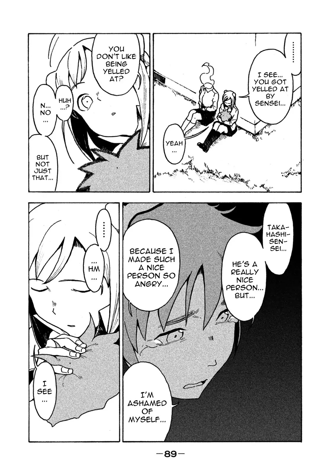 Ajin-chan wa Kataritai Chapter 21 page 14 - Chapter 21: Lose your Temper, and You Lose More Than Just That
