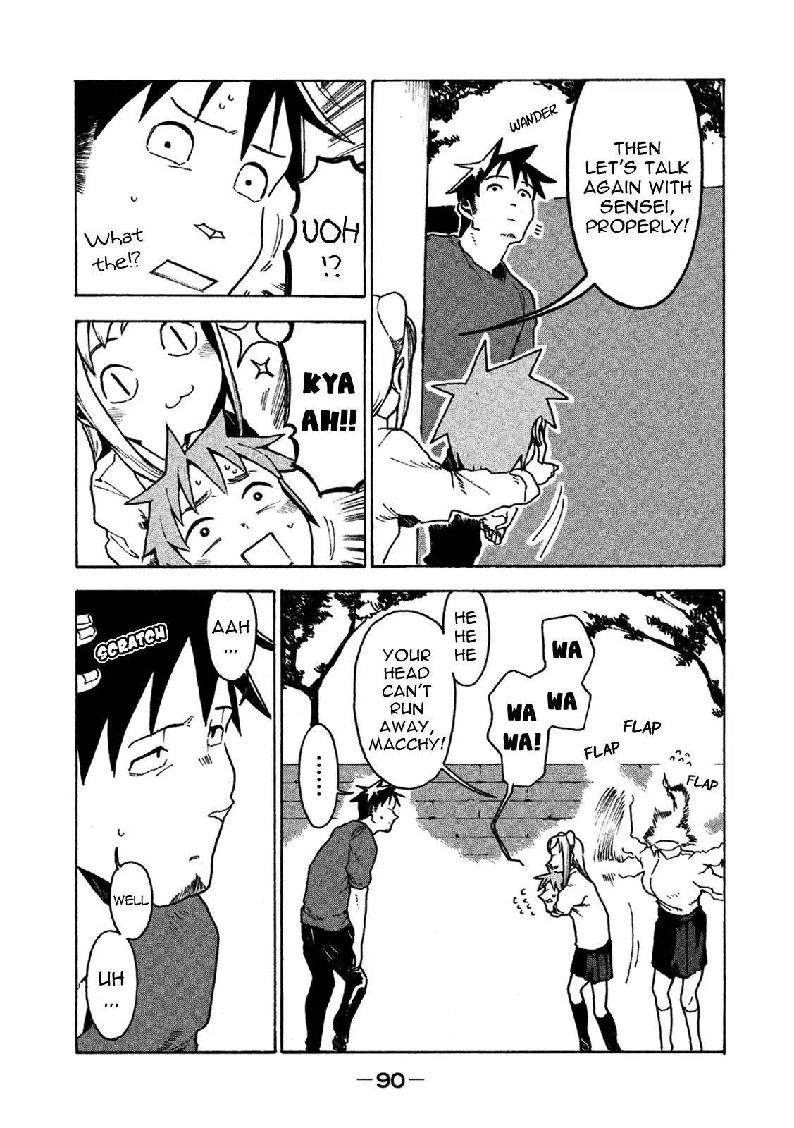 Ajin-chan wa Kataritai Chapter 21 page 15 - Chapter 21: Lose your Temper, and You Lose More Than Just That