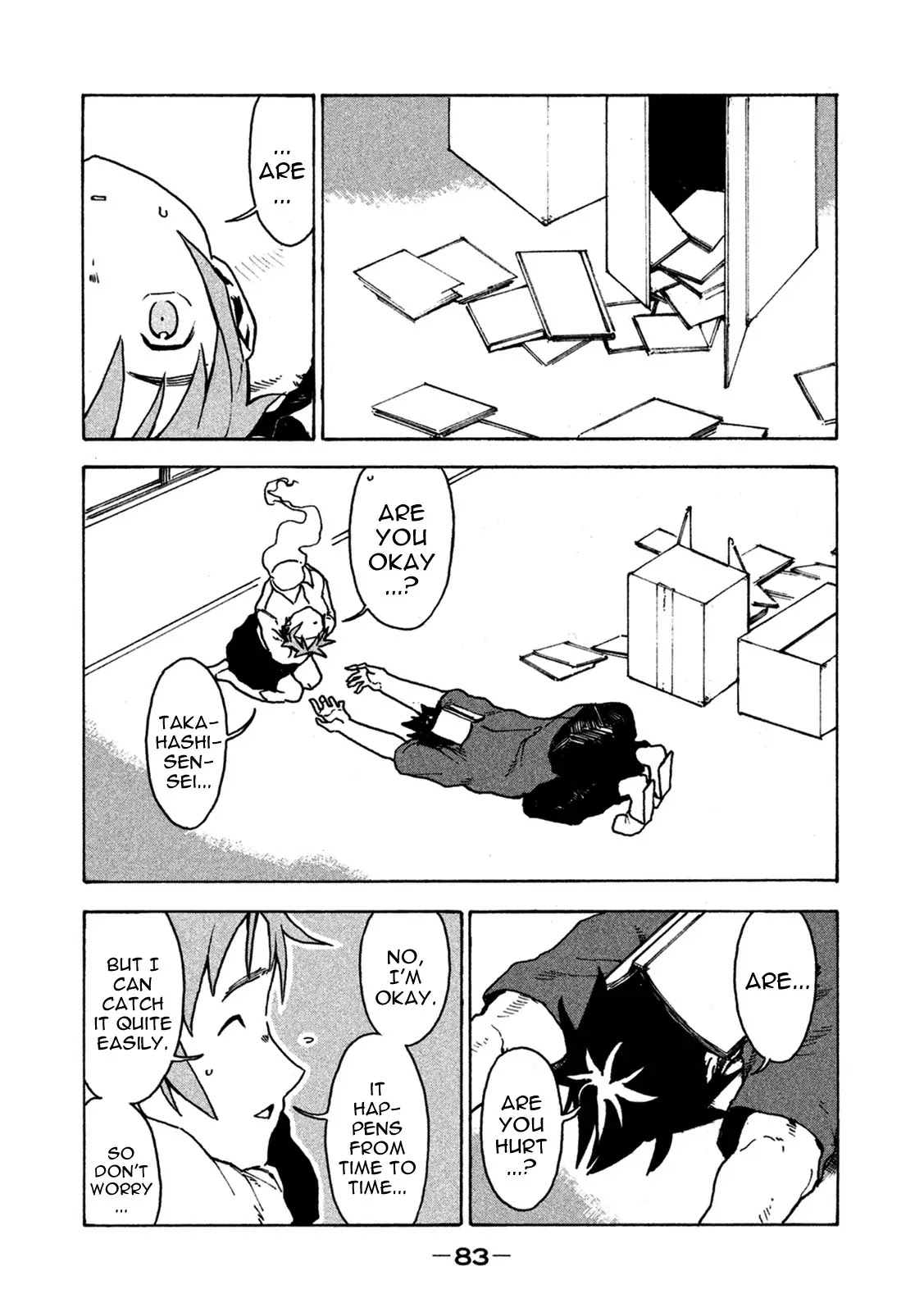 Ajin-chan wa Kataritai Chapter 21 page 9 - Chapter 21: Lose your Temper, and You Lose More Than Just That