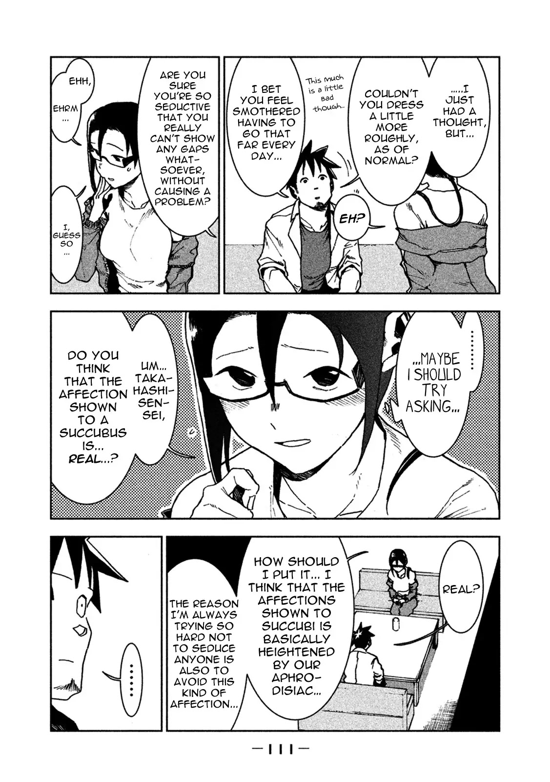 Ajin-chan wa Kataritai Chapter 22 page 11 - Chapter 22: Succubus-san Takes Action