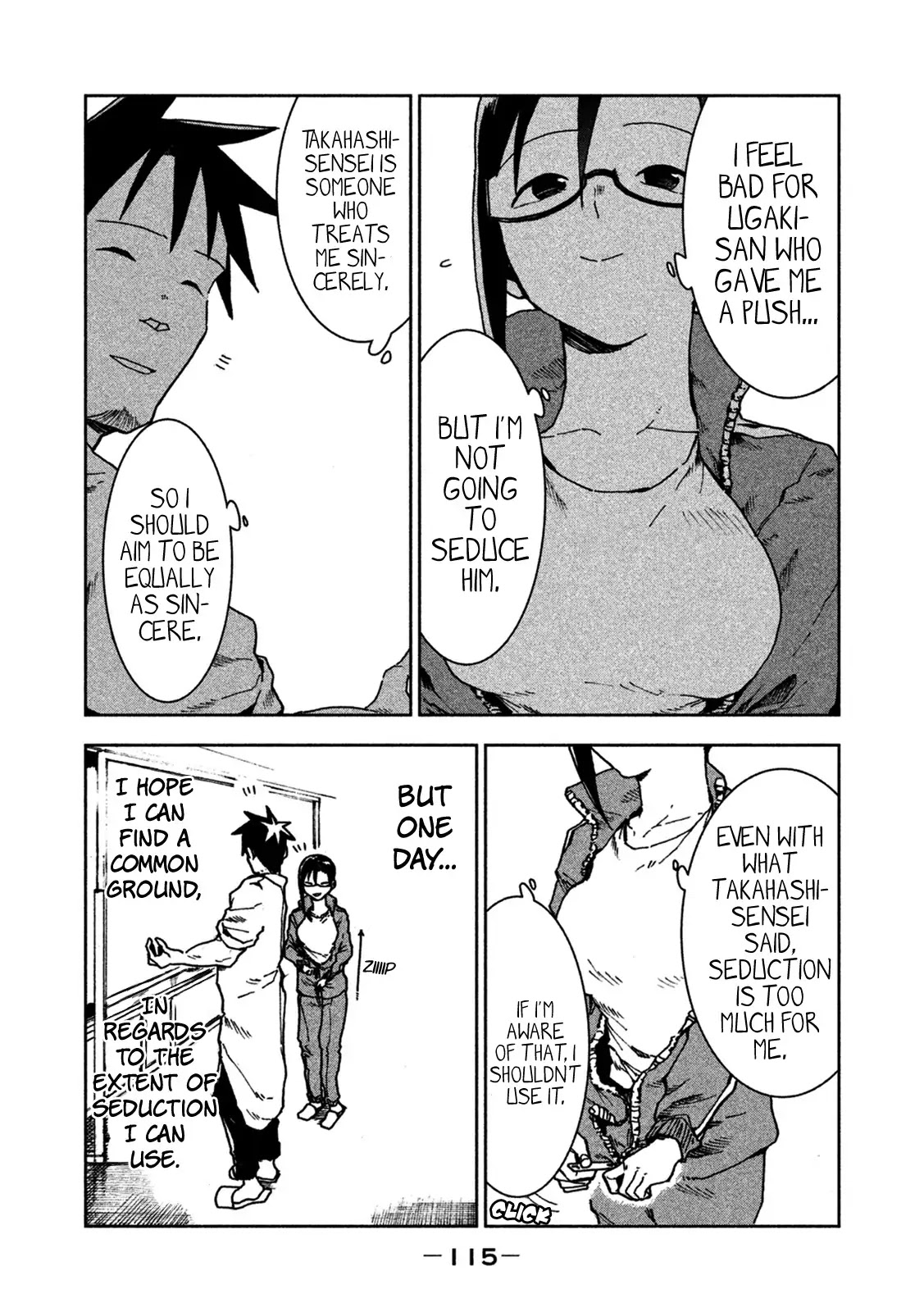 Ajin-chan wa Kataritai Chapter 22 page 15 - Chapter 22: Succubus-san Takes Action