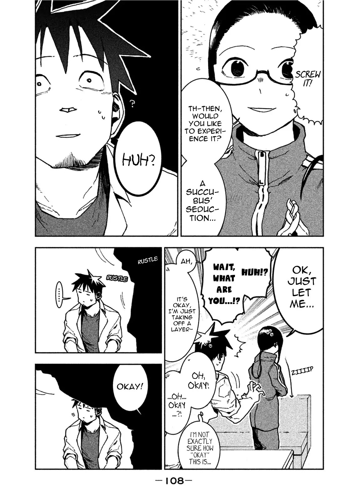 Ajin-chan wa Kataritai Chapter 22 page 8 - Chapter 22: Succubus-san Takes Action