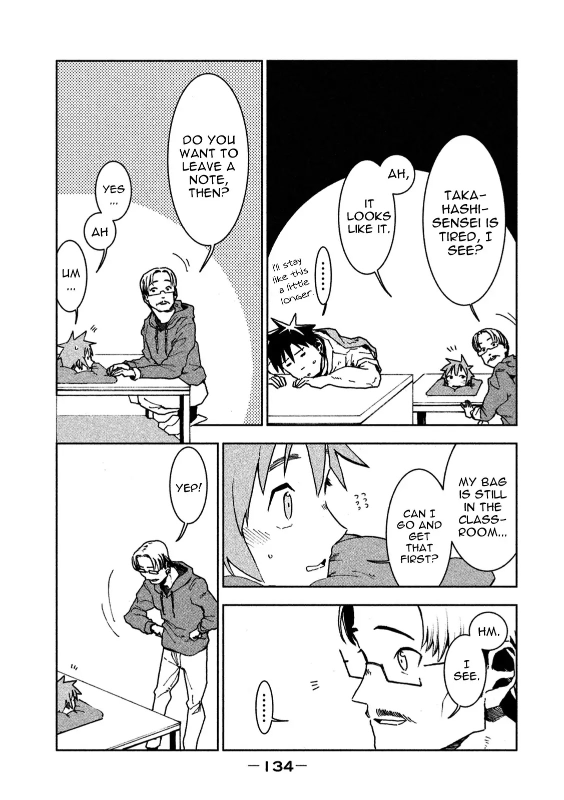 Ajin-chan wa Kataritai Chapter 23 page 14 - Chapter 23: Demi-chan Doesn't Talk