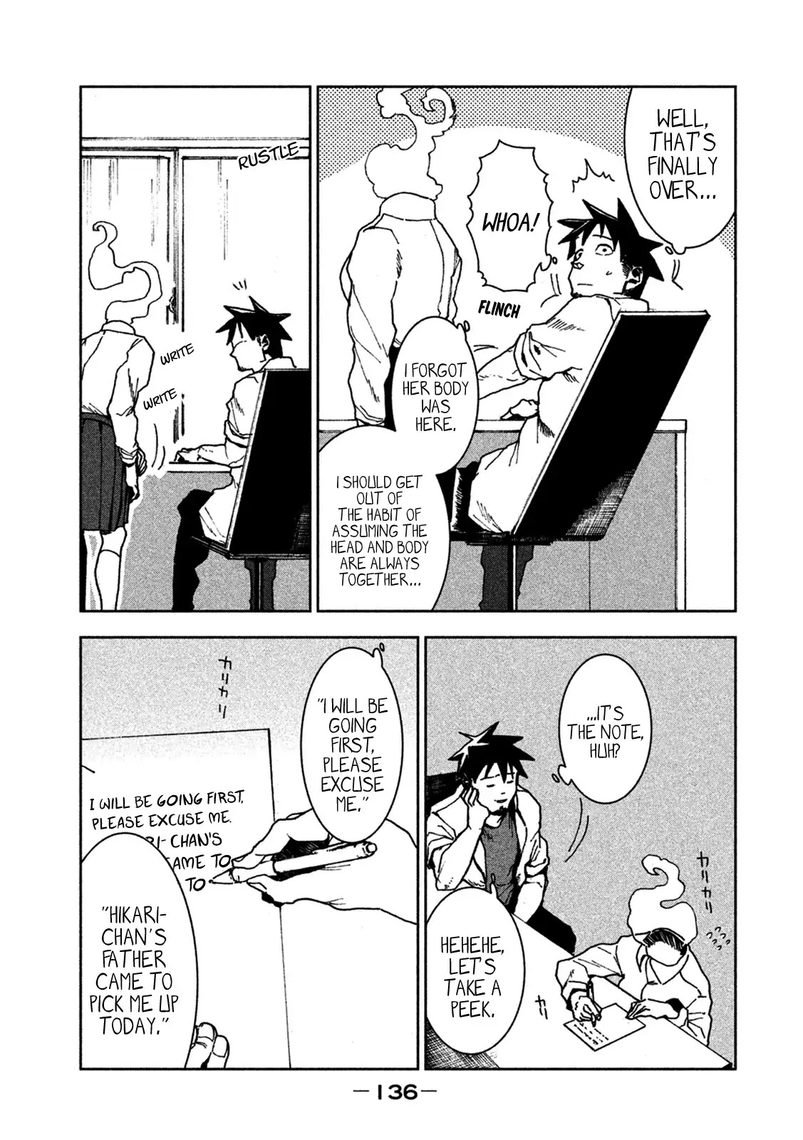 Ajin-chan wa Kataritai Chapter 23 page 16 - Chapter 23: Demi-chan Doesn't Talk