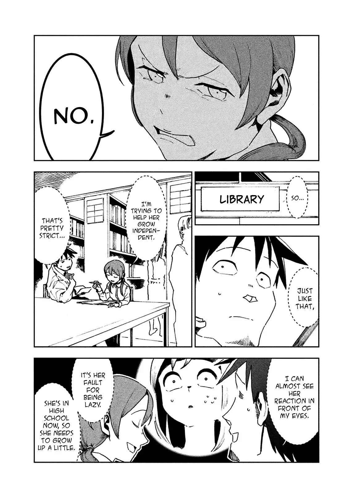 Ajin-chan wa Kataritai Chapter 24 page 6 - Chapter 24: The Sisters are Mirrors