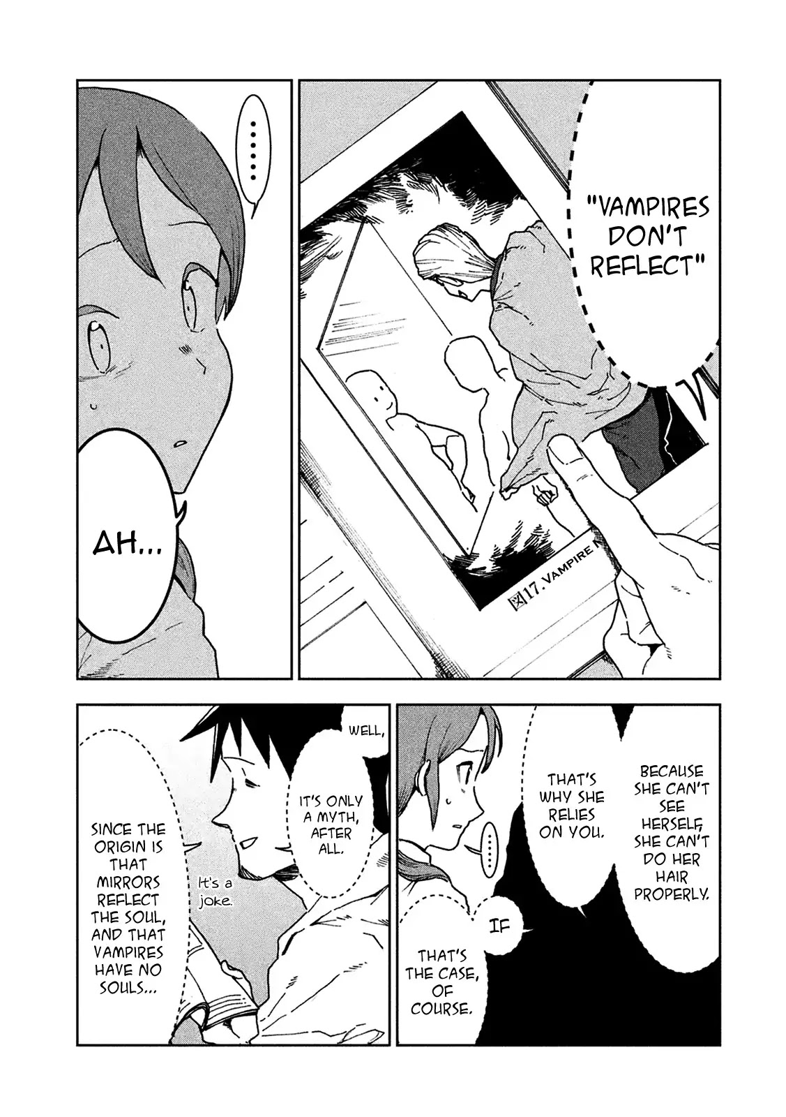 Ajin-chan wa Kataritai Chapter 24 page 8 - Chapter 24: The Sisters are Mirrors