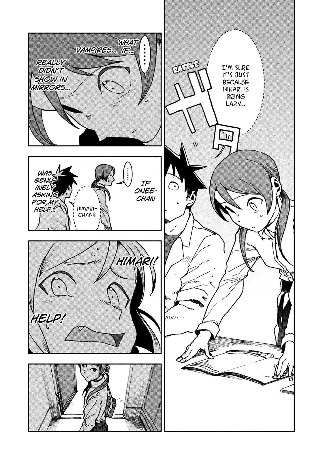 Ajin-chan wa Kataritai Chapter 24 page 9 - Chapter 24: The Sisters are Mirrors
