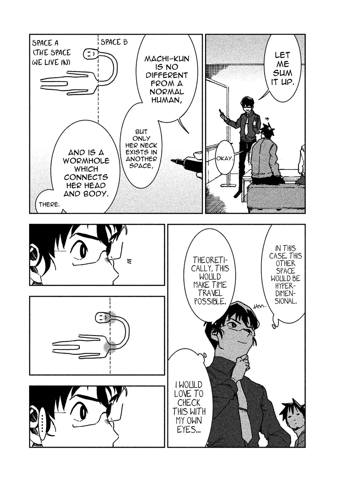 Ajin-chan wa Kataritai Chapter 25 page 11 - Chapter 25: Dullahan Transcends Time and Space (Part 1)
