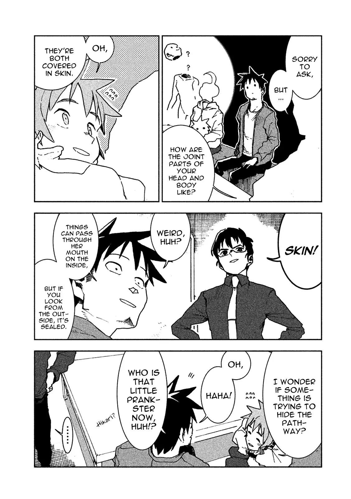 Ajin-chan wa Kataritai Chapter 25 page 12 - Chapter 25: Dullahan Transcends Time and Space (Part 1)
