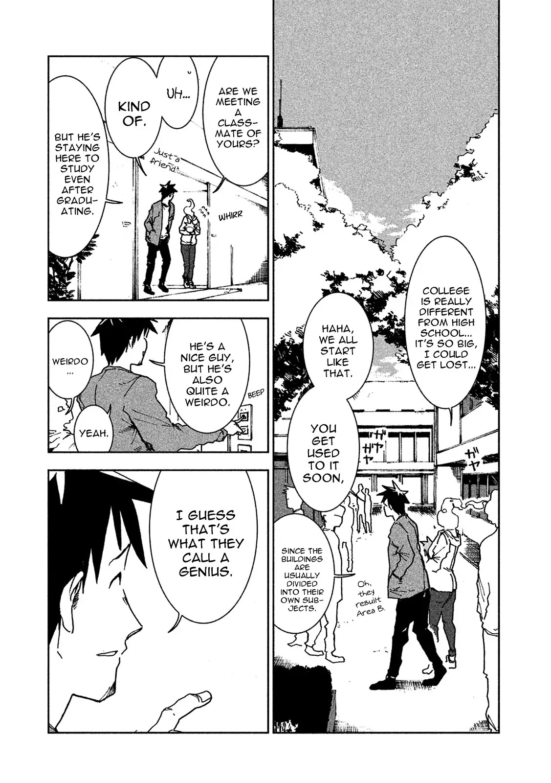 Ajin-chan wa Kataritai Chapter 25 page 3 - Chapter 25: Dullahan Transcends Time and Space (Part 1)