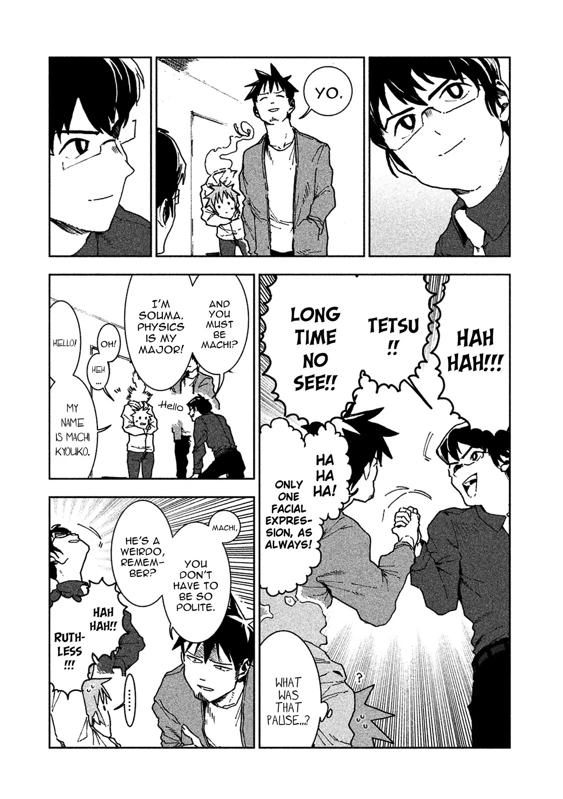 Ajin-chan wa Kataritai Chapter 25 page 5 - Chapter 25: Dullahan Transcends Time and Space (Part 1)