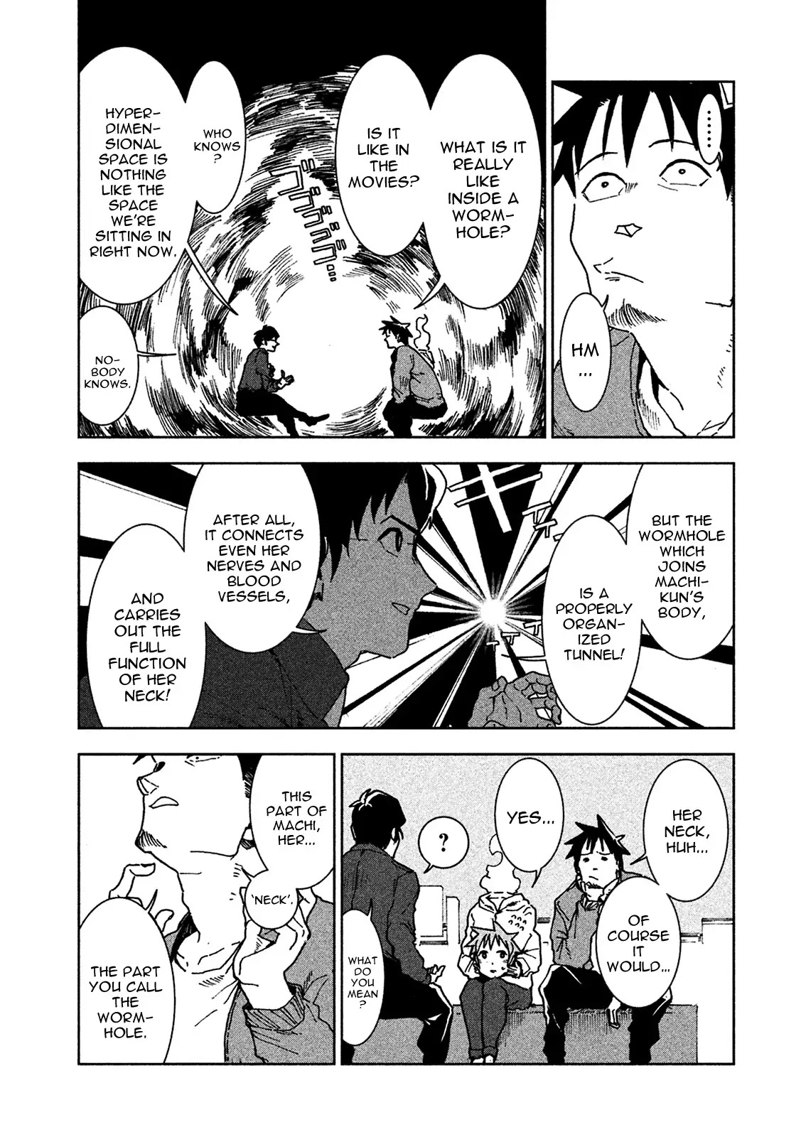 Ajin-chan wa Kataritai Chapter 25 page 8 - Chapter 25: Dullahan Transcends Time and Space (Part 1)