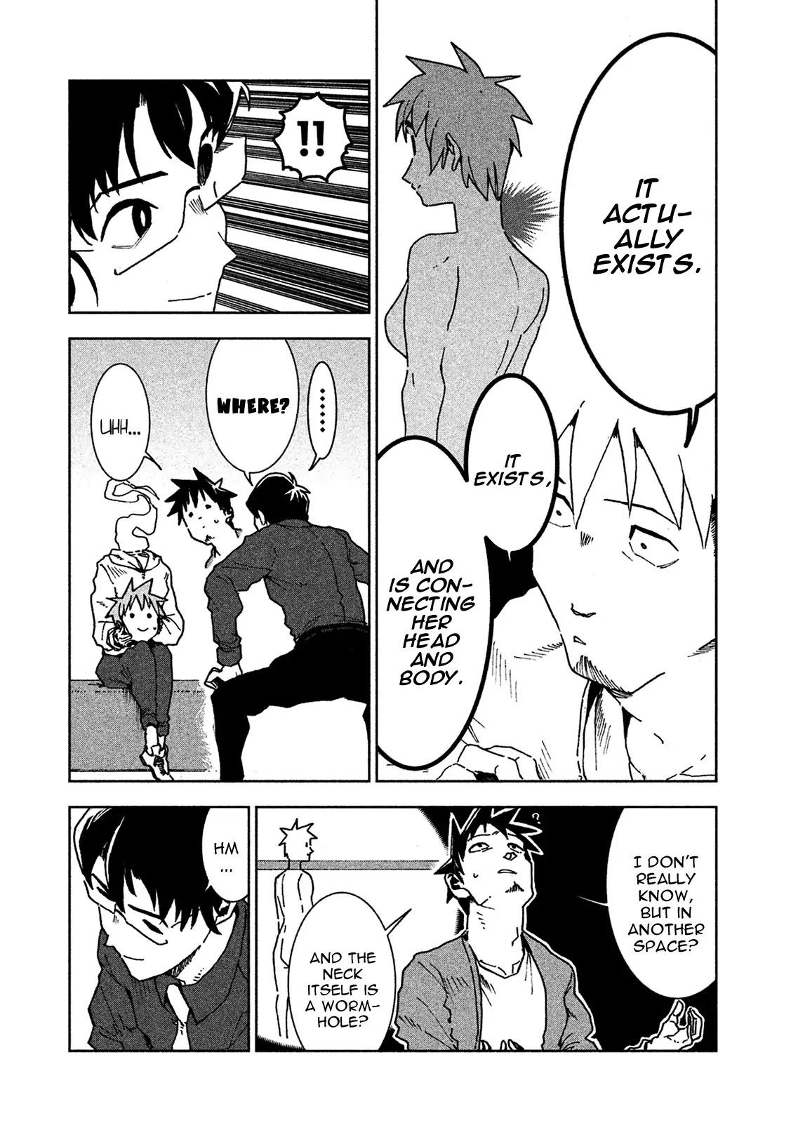 Ajin-chan wa Kataritai Chapter 25 page 9 - Chapter 25: Dullahan Transcends Time and Space (Part 1)