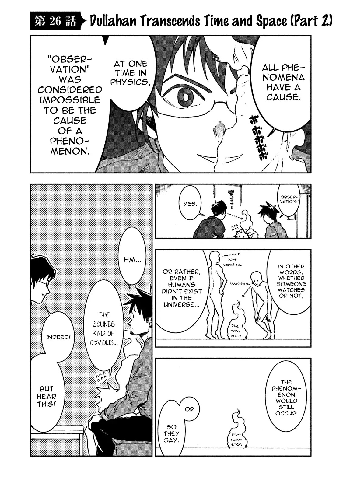 Ajin-chan wa Kataritai Chapter 26 page 1 - Chapter 26: Dullahan Transcends Time and Space (Part 2)