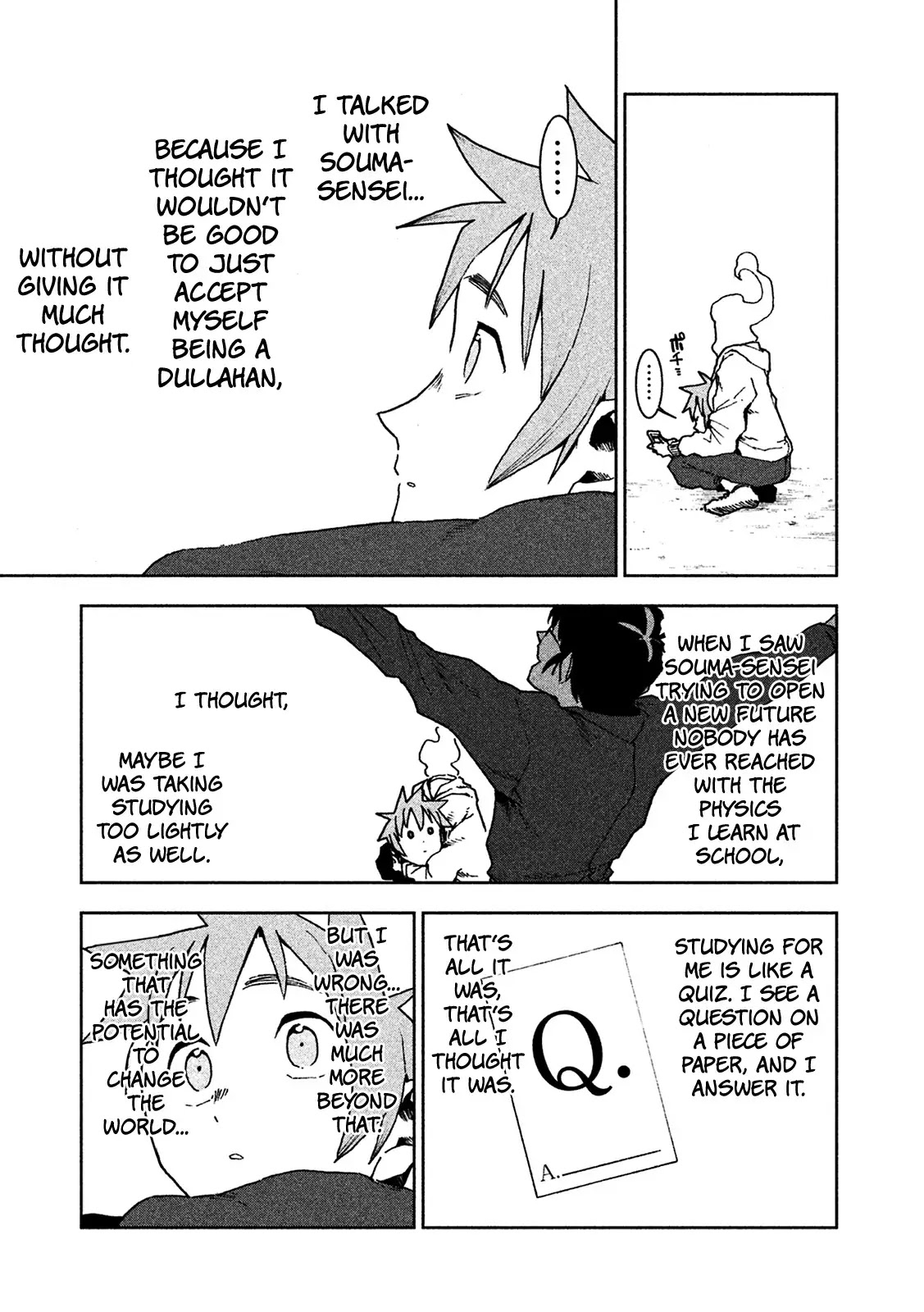Ajin-chan wa Kataritai Chapter 26 page 9 - Chapter 26: Dullahan Transcends Time and Space (Part 2)
